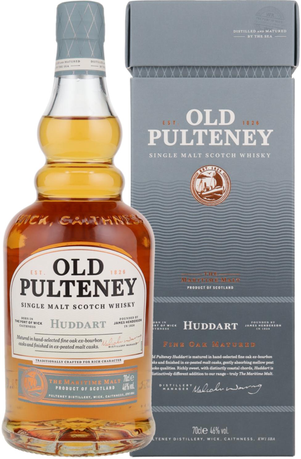 Old Pulteney Huddart Highland Single Malt Scotch Whisky