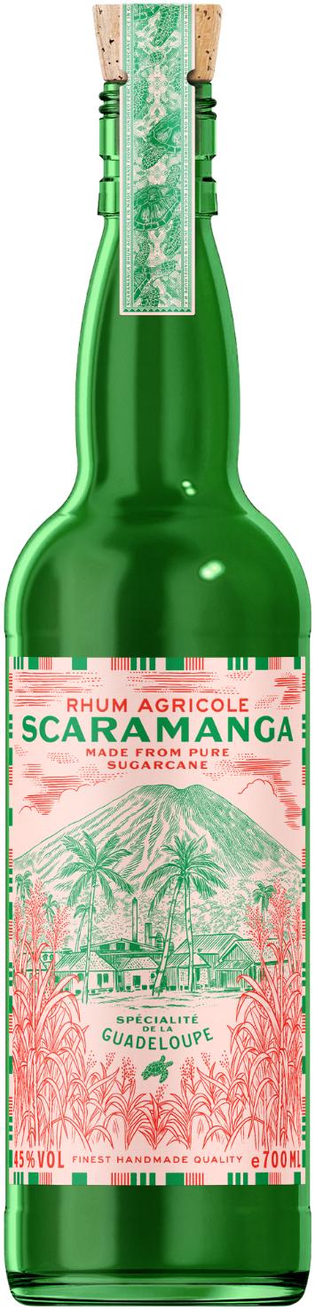 SCARAMANGA Rhum Agricole White Rum de Guadeloupe
