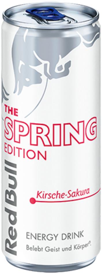 Red Bull Spring Edition japanische Kirschblüte Sakura Kirsche