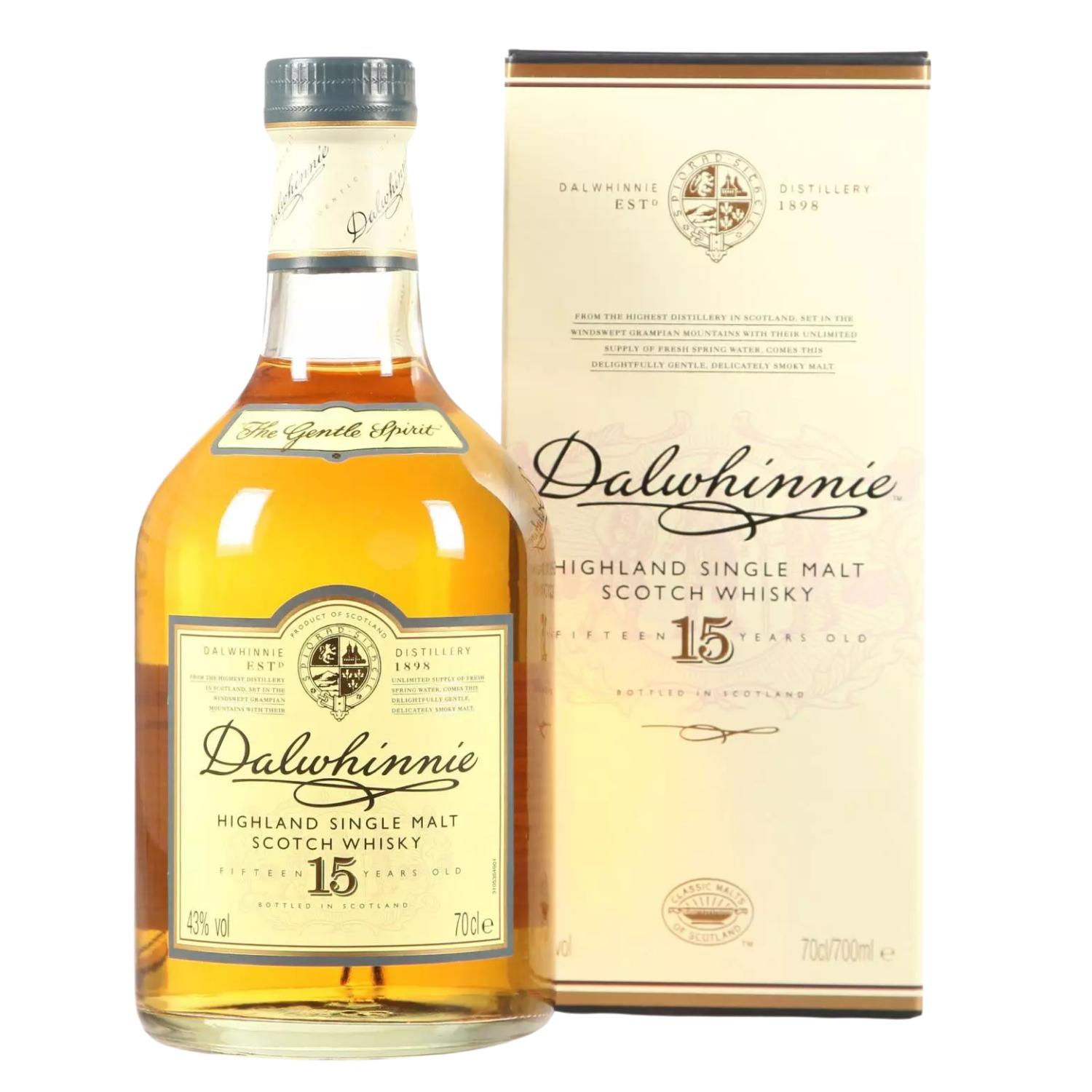 Dalwhinnie 15 Year Old Highland Single Malt Scotch Whisky