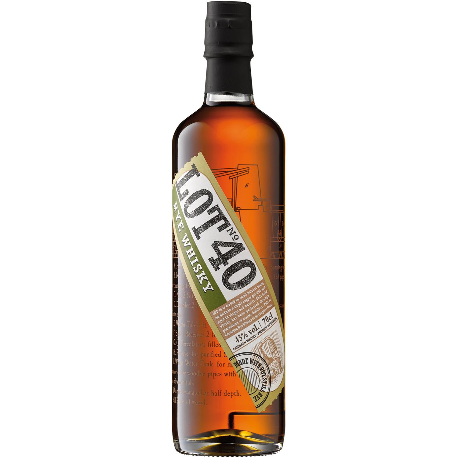 Lot No. 40 Canadian Rye Whisky
