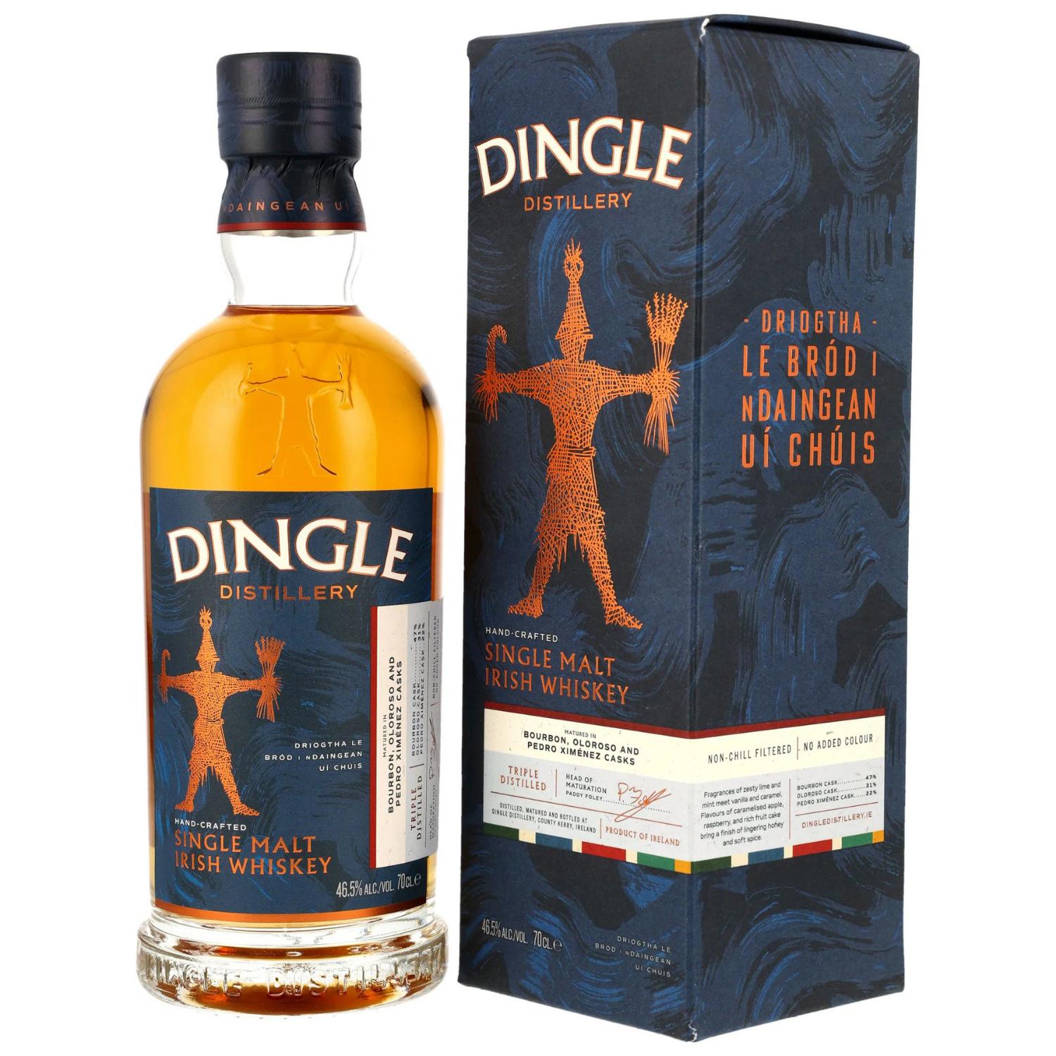 Dingle Single Malt Whiskey - Bourbon, Oloroso Sherry & PX Sherry Casks
