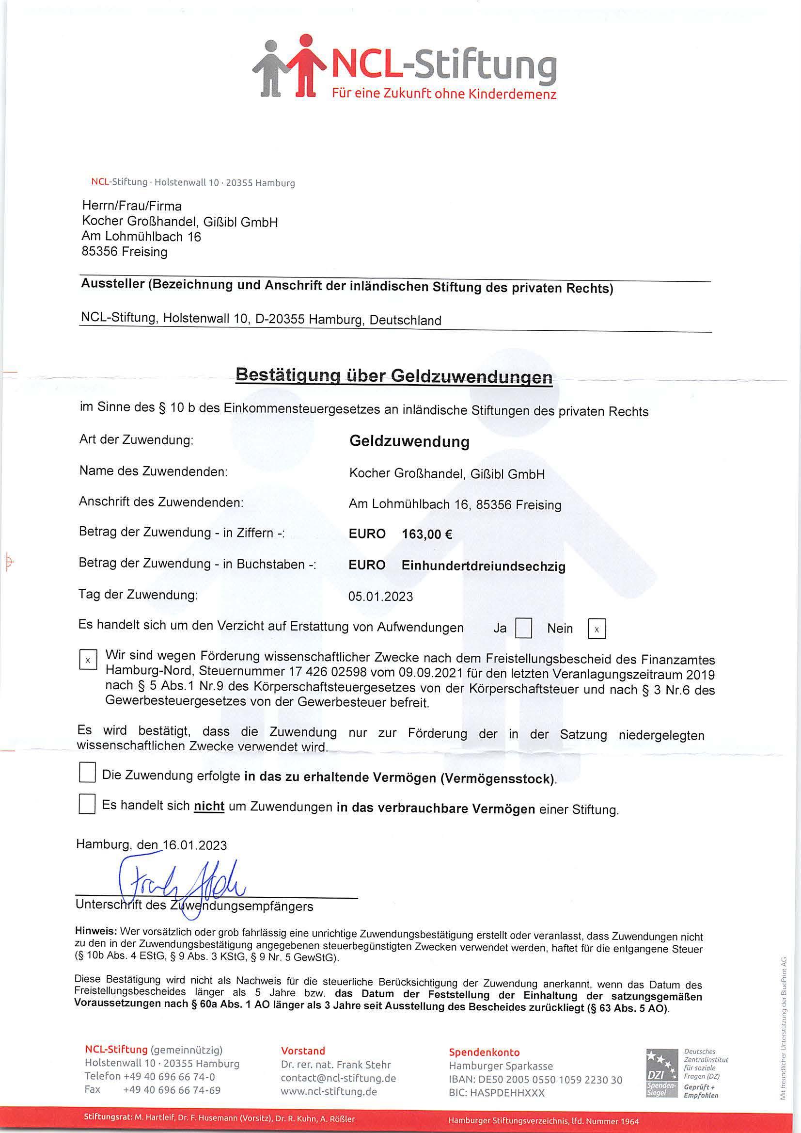 NCL-Spende-16.01.2023_Seite_1