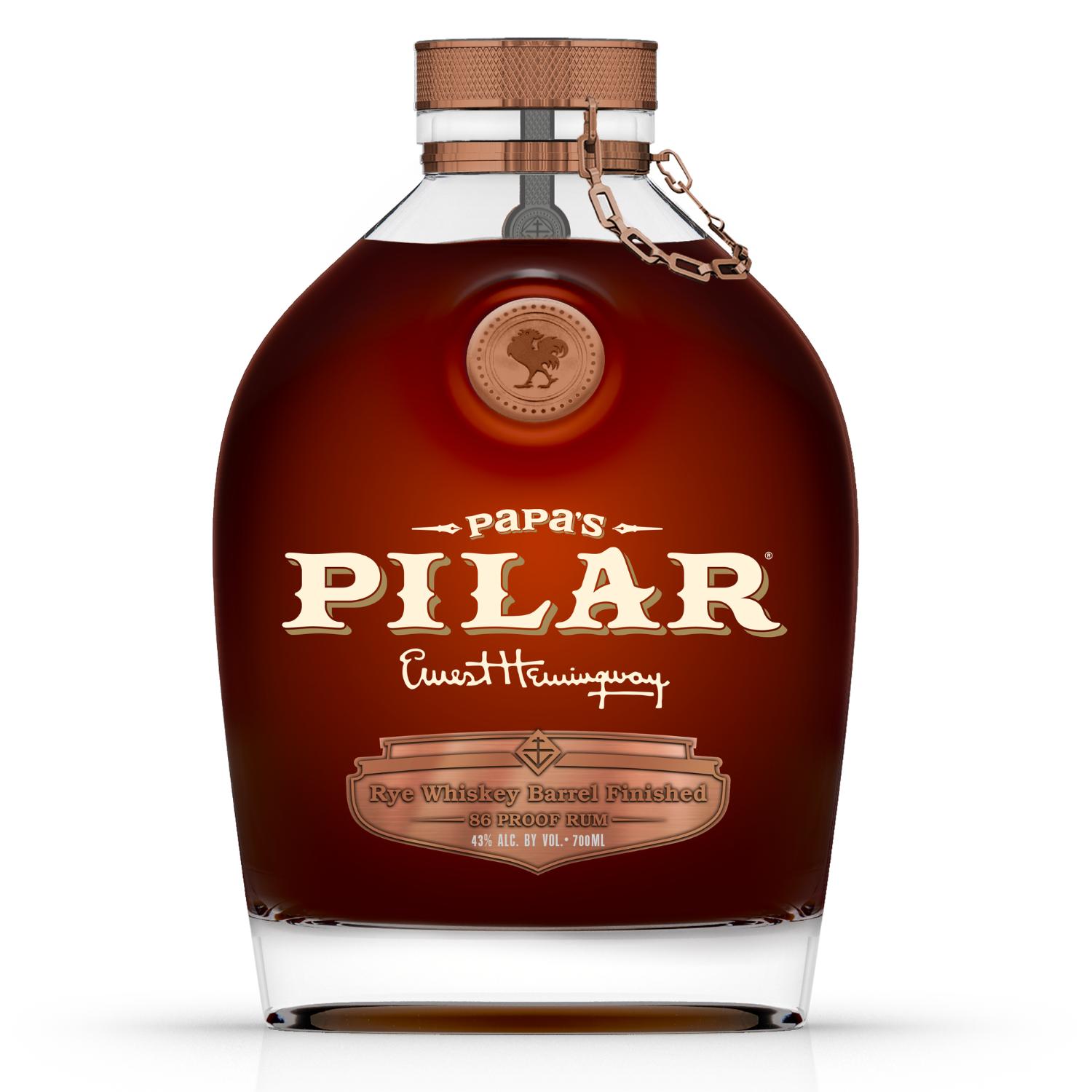 Papa's Pilar Rye Whiskey Barrel Finished Dark Rum