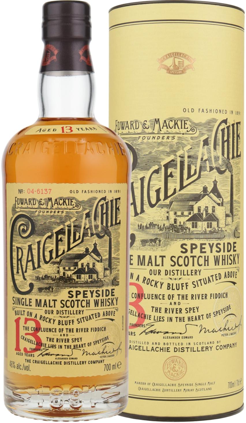 Craigellachie 13 Year Old Speyside Single Malt Scotch Whisky