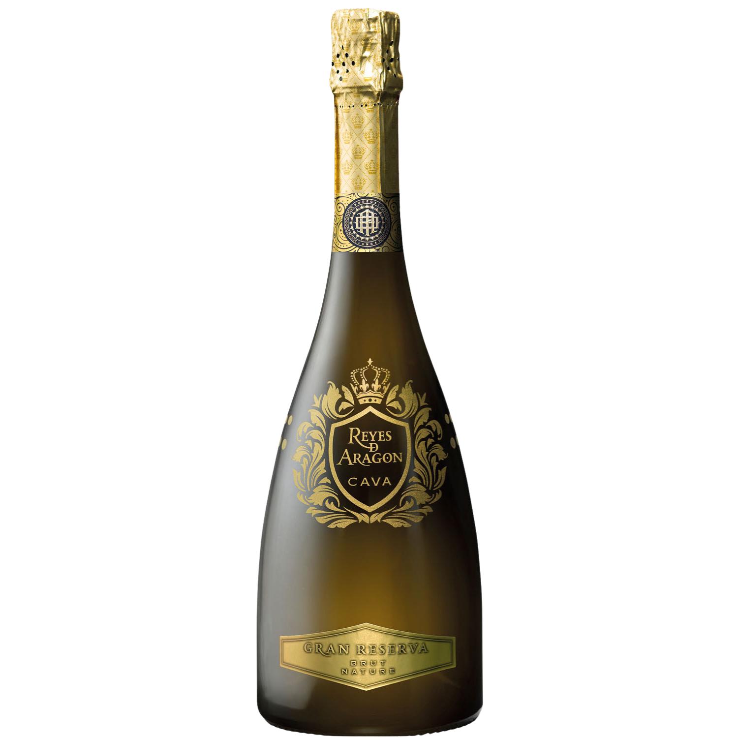 Cava Reyes de Aragon Superior Gran Reserva Brut Nature Langa