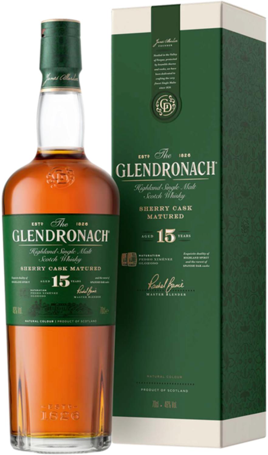 The GlenDronach 15 Year Old Revival Highland Single Malt Scotch Whisky