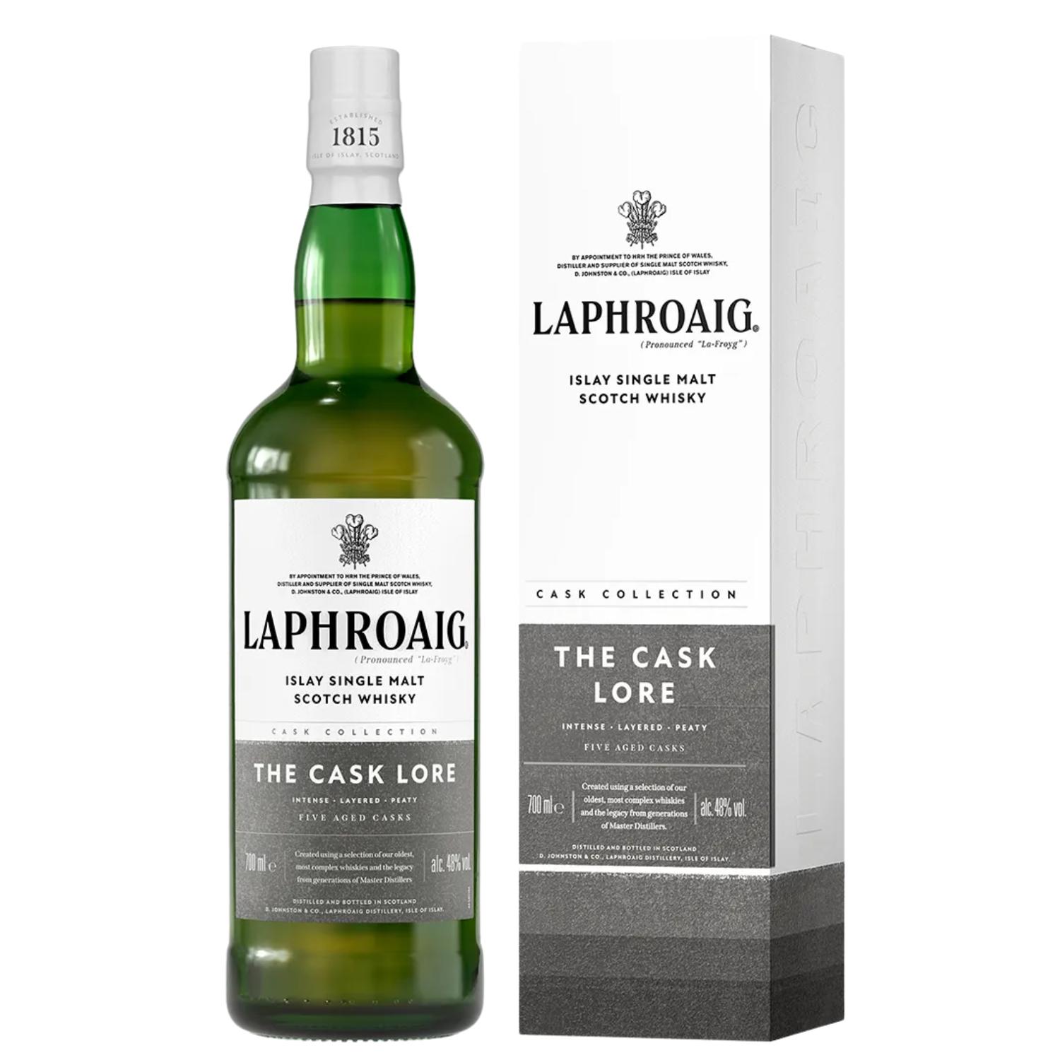 Laphroaig The Cask Lore Islay Single Malt Scotch Whisky