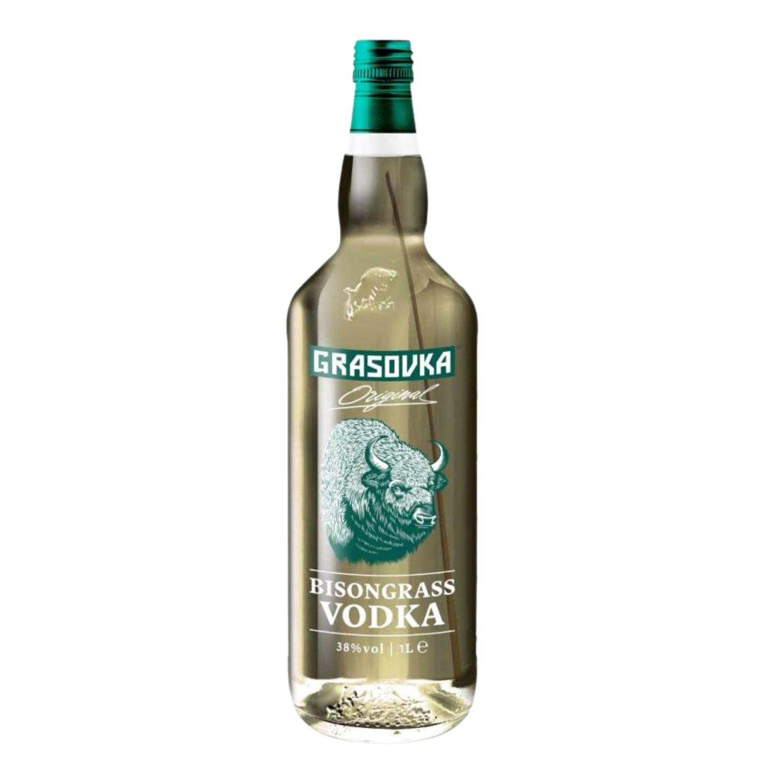 Grasovka Original Polnischer  Wodka mit dem Grashalm