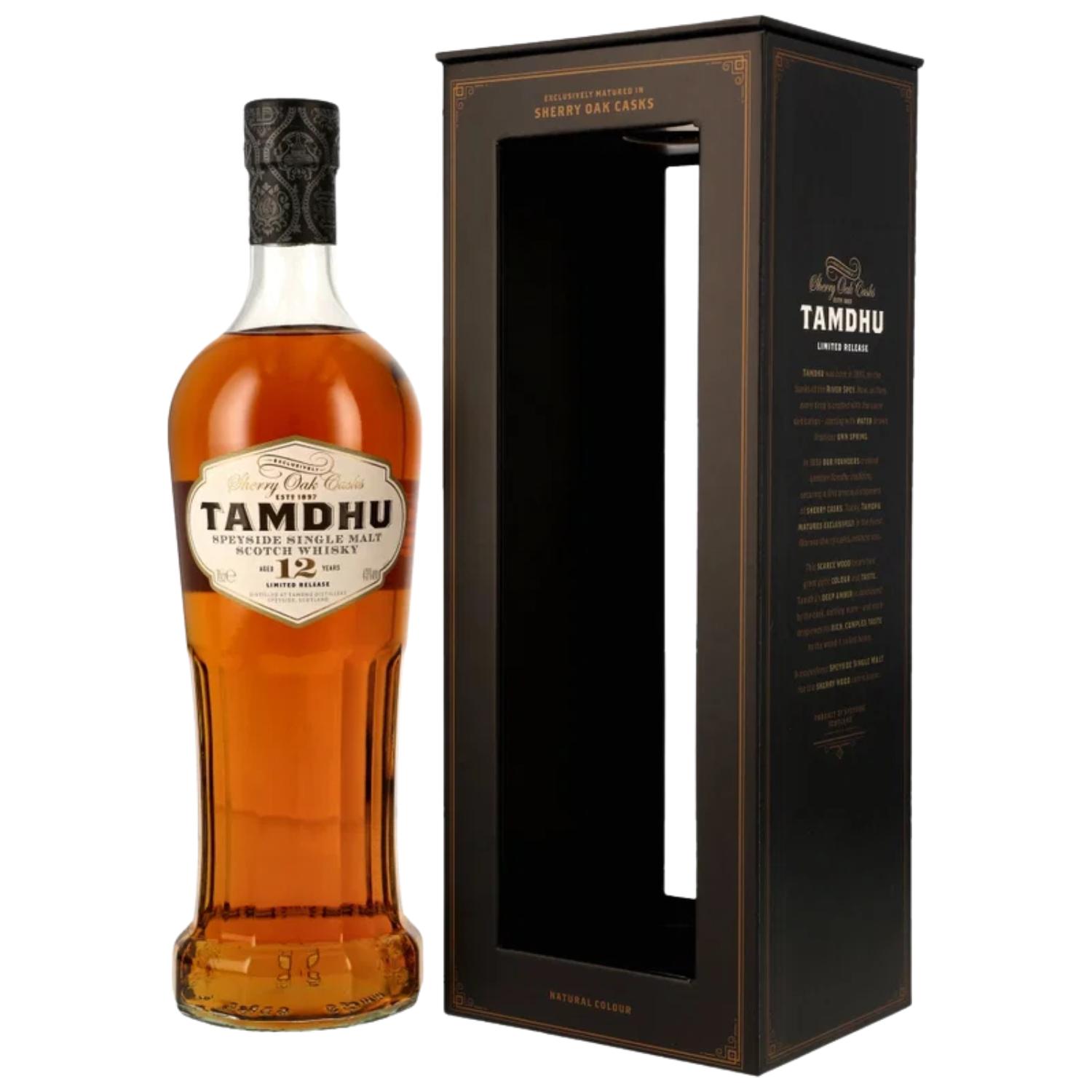 Tamdhu 12 Year Old Speyside Single Malt Scotch Whisky