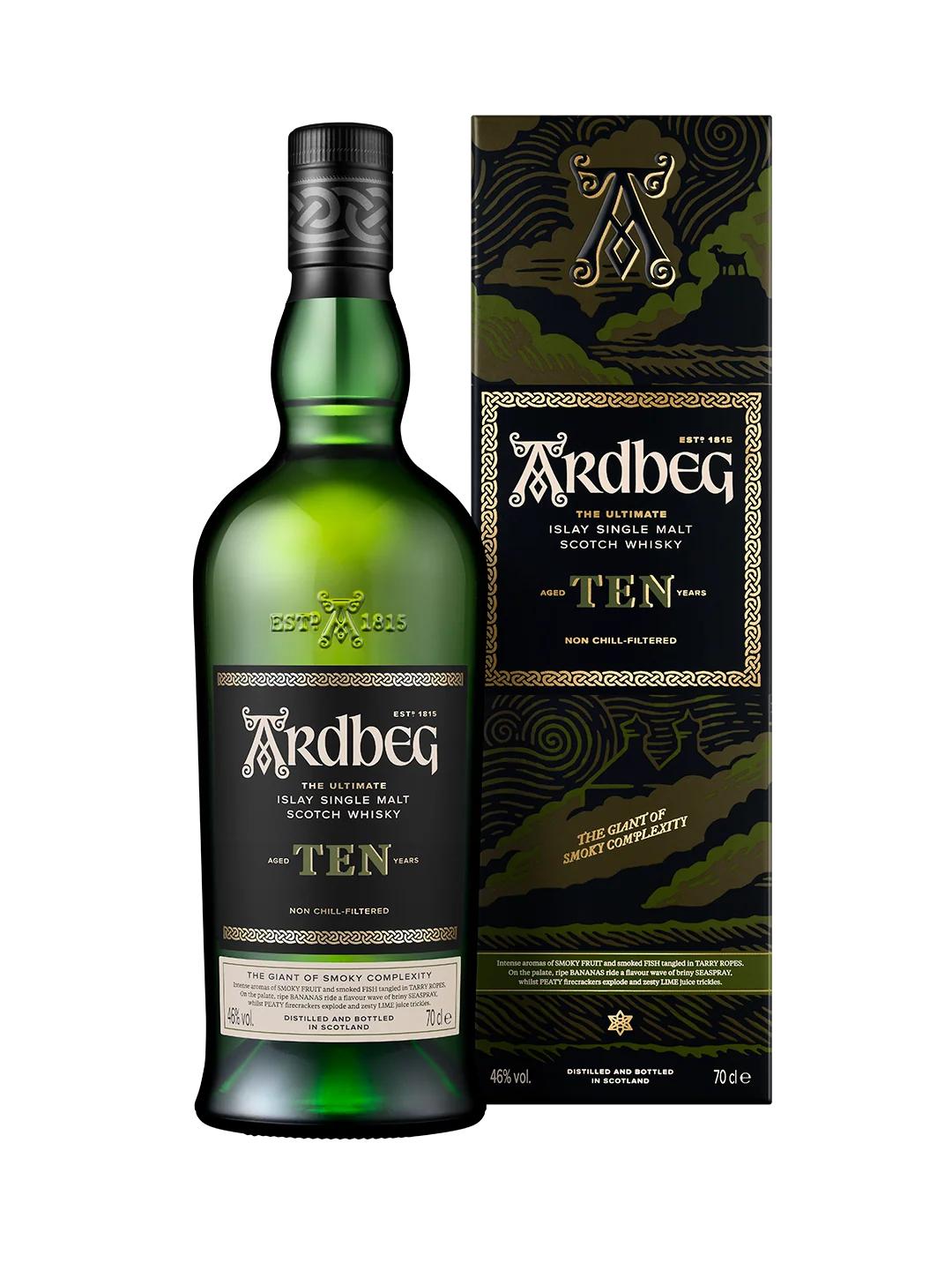 Ardbeg TEN Year Old Islay Single Malt Scotch Whisky