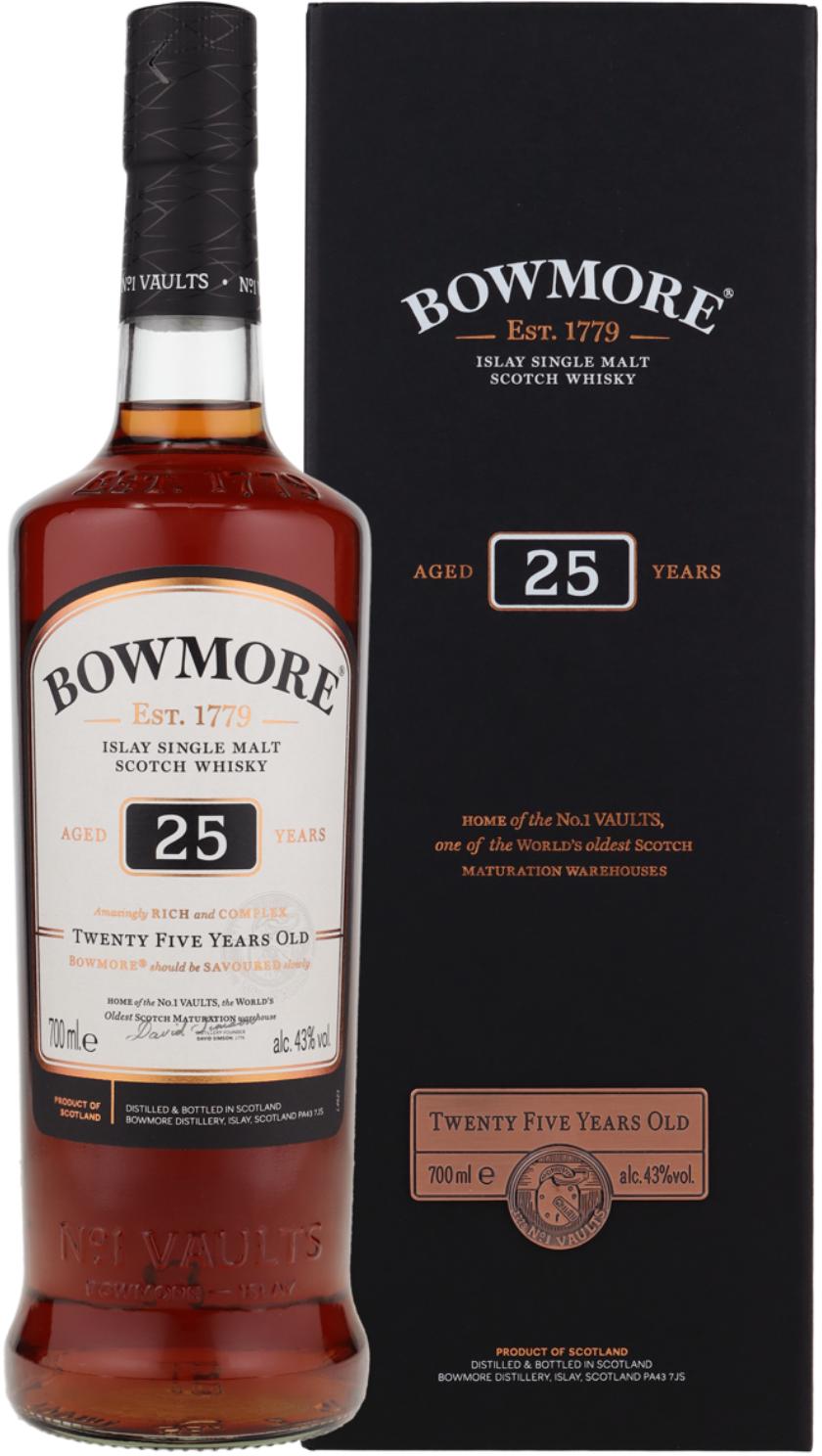 Bowmore 25 Year Old Islay Single Malt Scotch Whisky