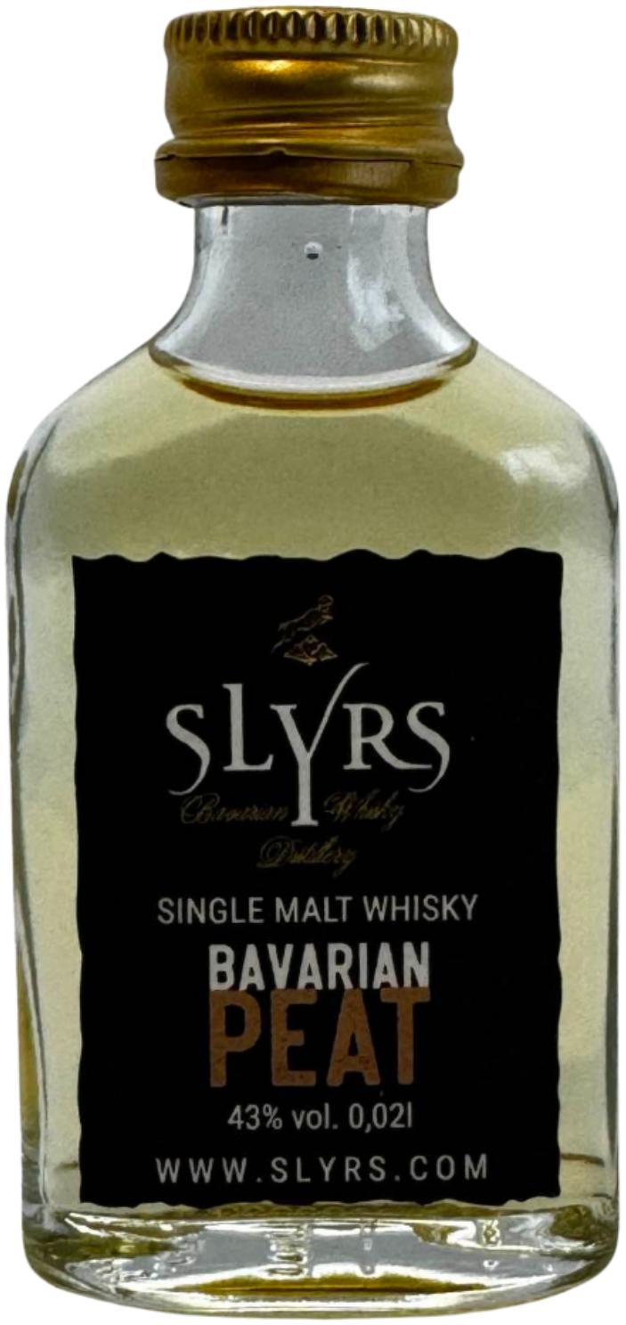 Slyrs Bavarian Single Malt    Bavarian Peat Miniatur