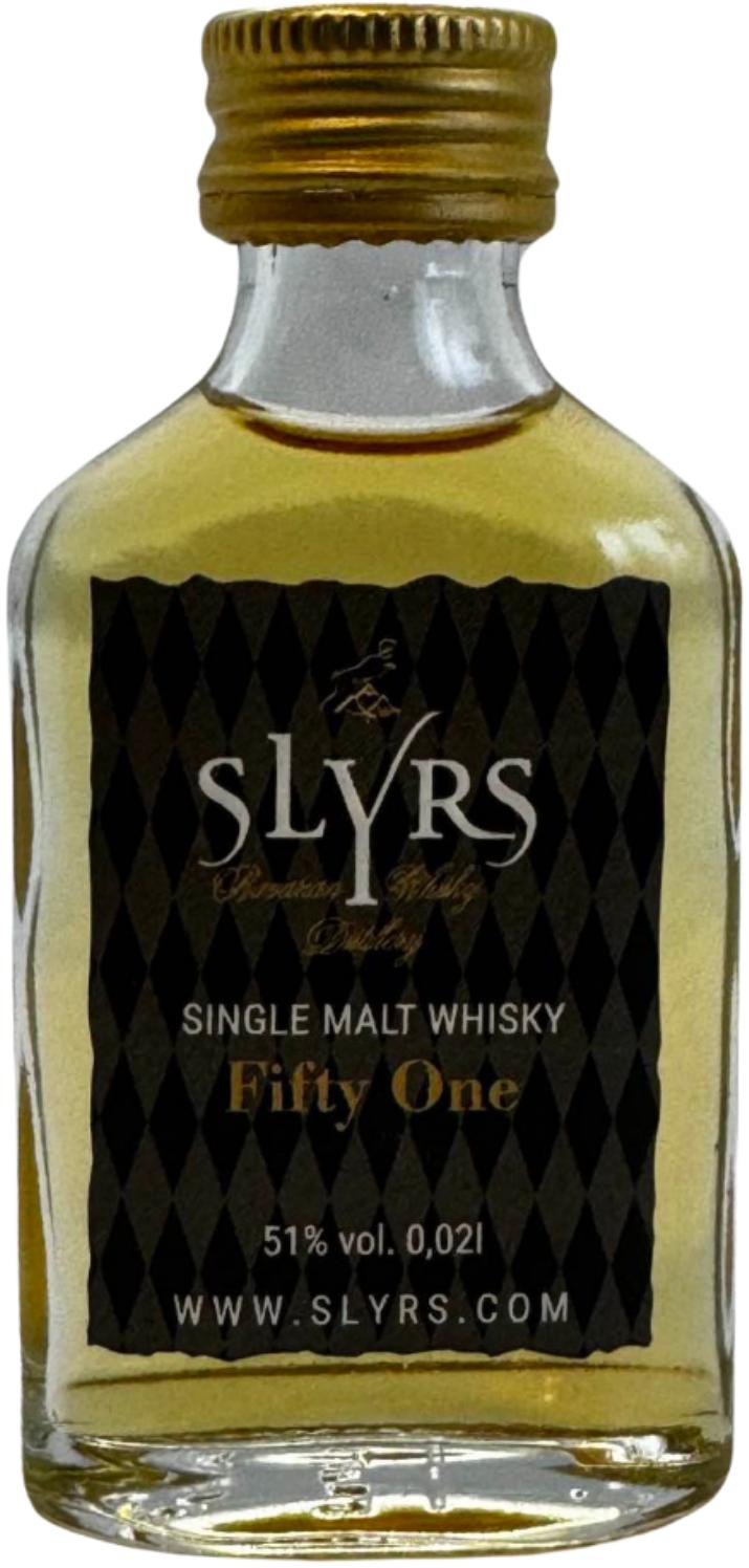 Slyrs Bavarian Single Malt    Fifty One Miniatur