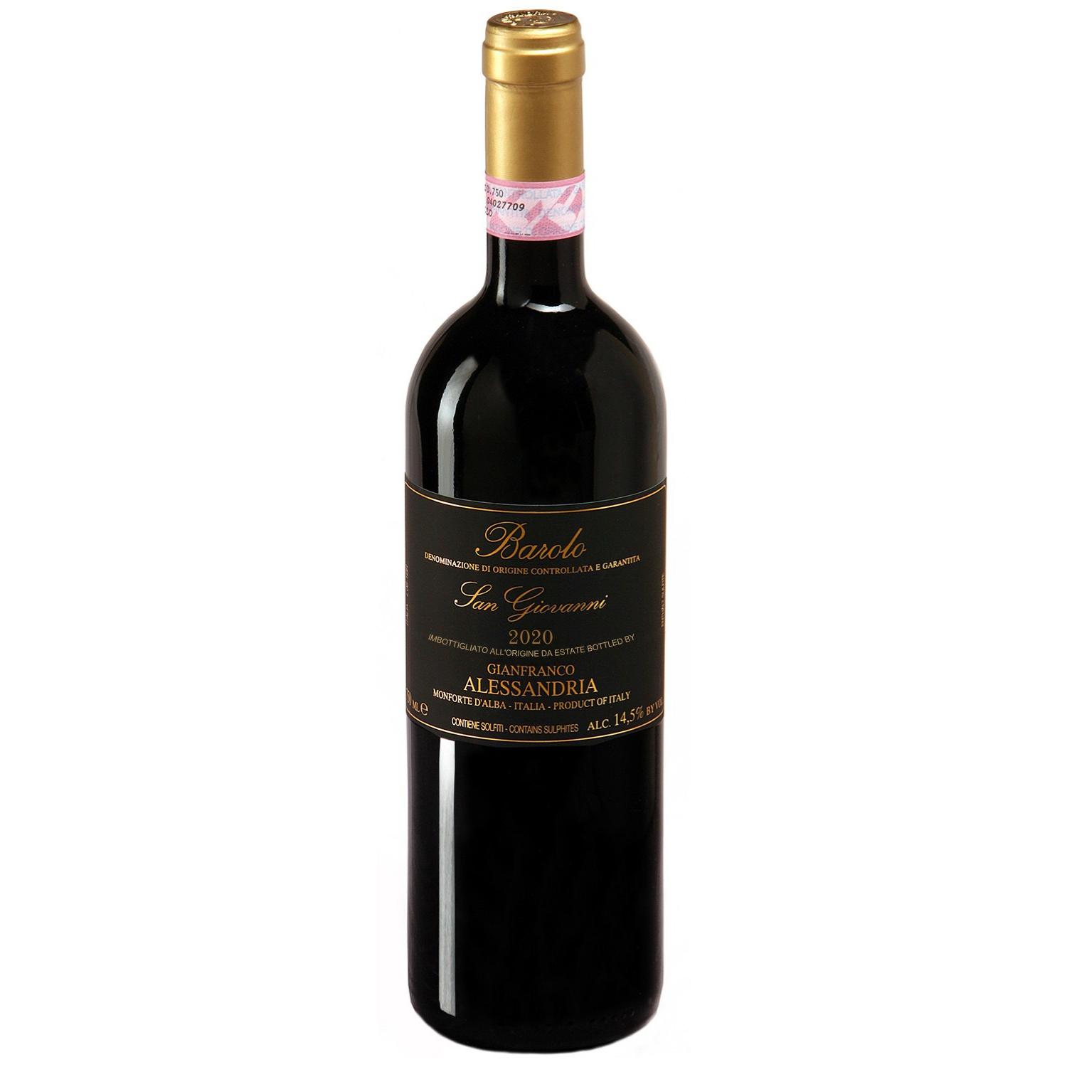 Barolo DOCG San Giovanni      Gianfranco Alessandria
