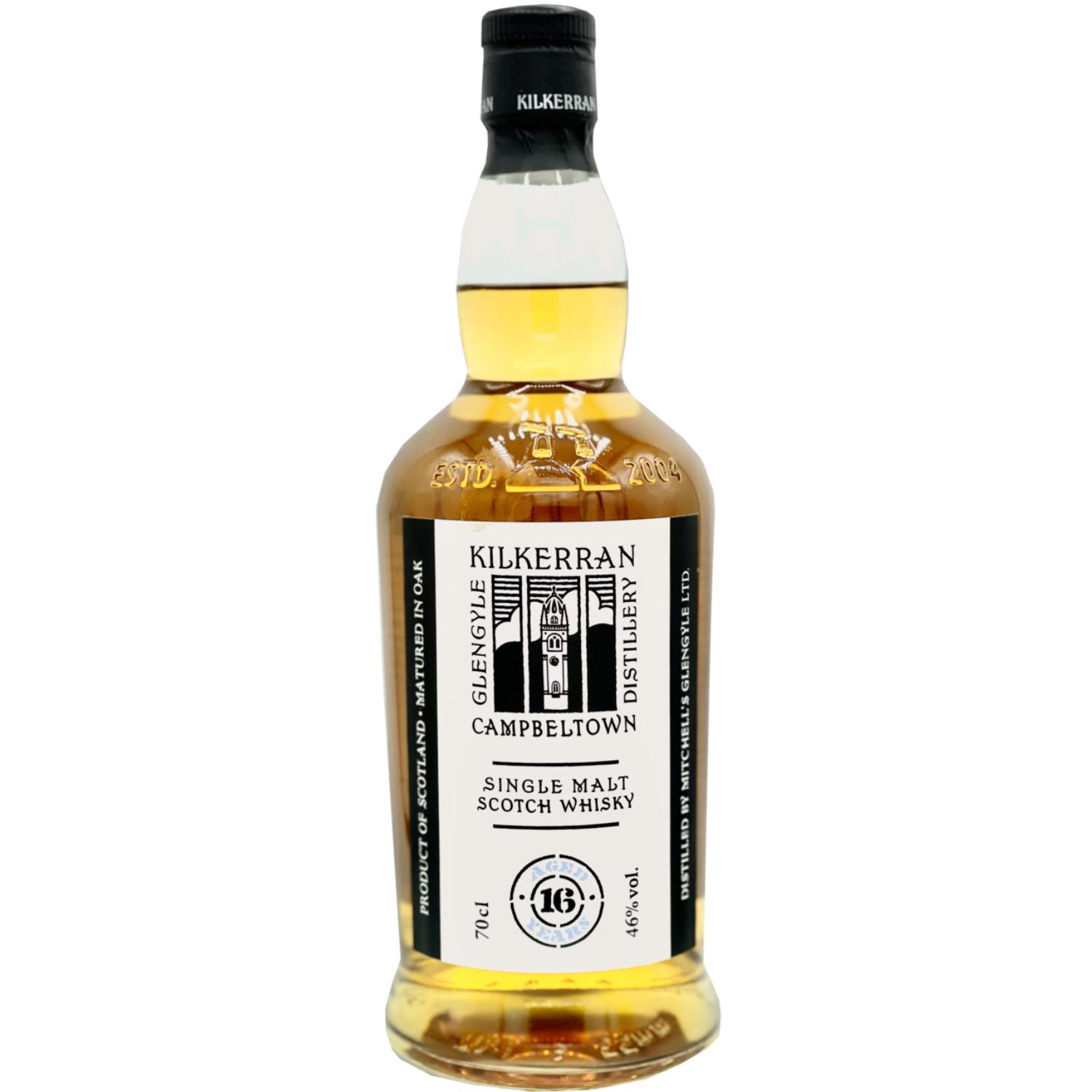 Kilkerran 16 Years            Single Malt Scotch Whisky