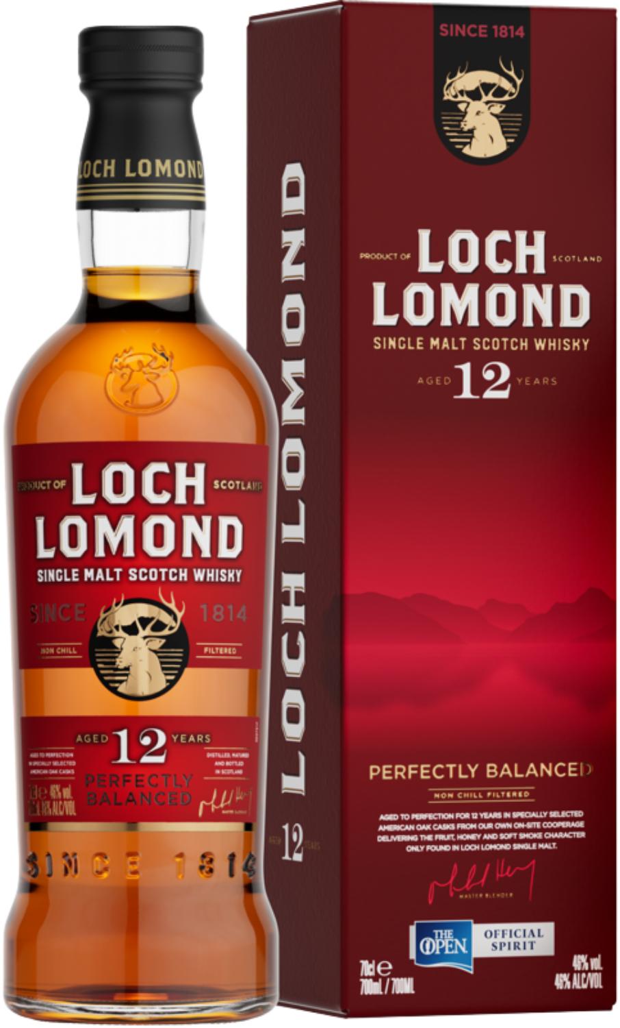 Loch Lomond 12 Years          Single Malt Scotch Whisky