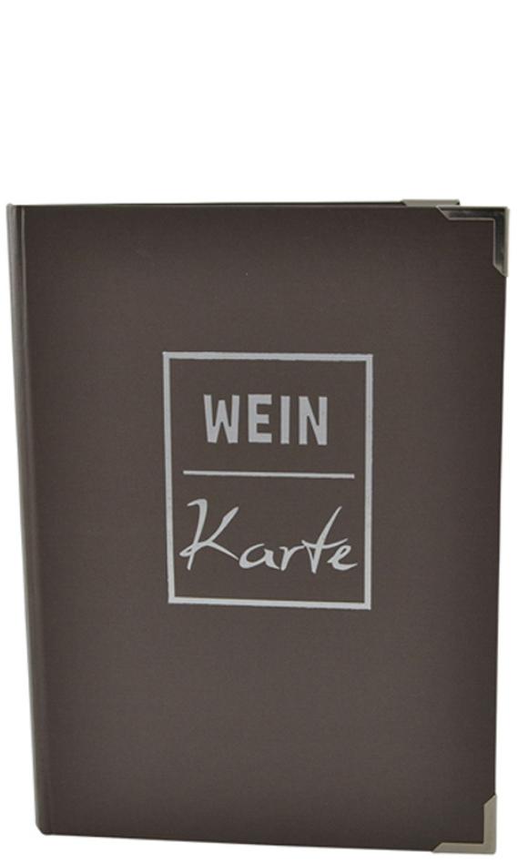 Weinkarte Hardcover A5 Stein  Direct-System