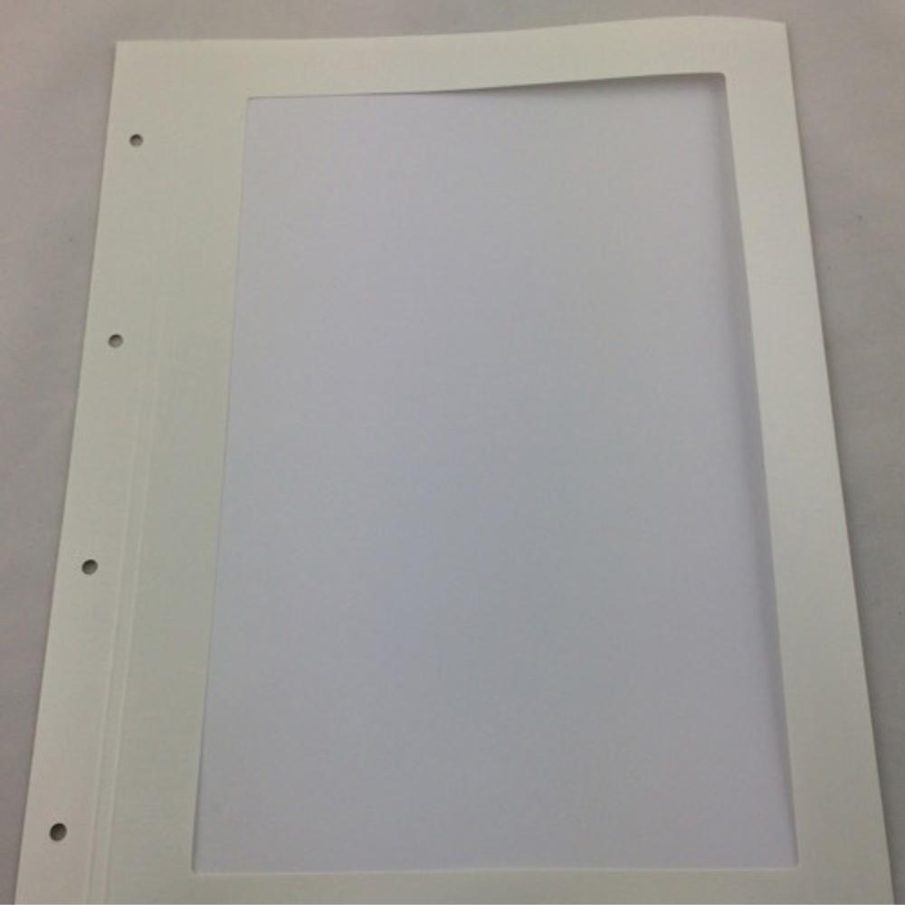 Passepartout für Weinkarte    Hardcover A 4