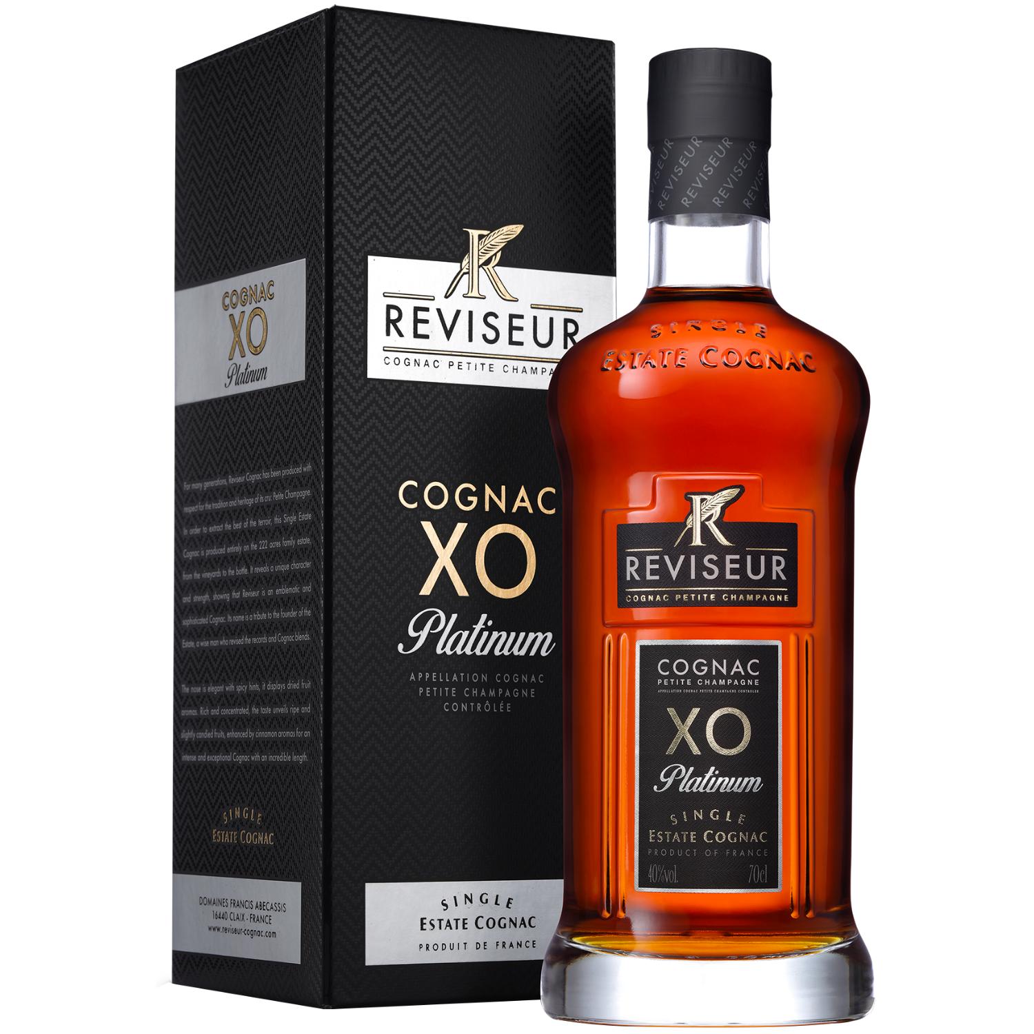 Cognac Reviseur XO Platinum Single Estate Petite Champagne