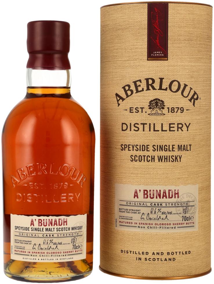 Aberlour A'Bunadh Cask Strength Batch 80 Speyside Single Malt Scotch Whisky