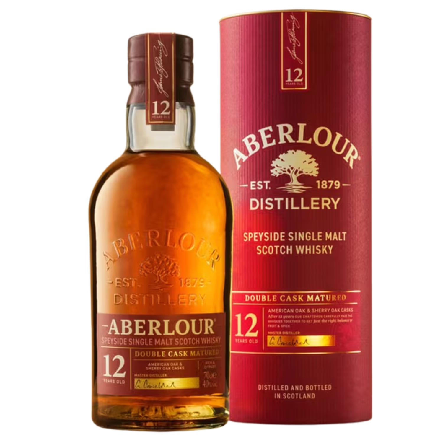Aberlour 12 Year Old Double Cask Speyside Single Malt Scotch Whisky