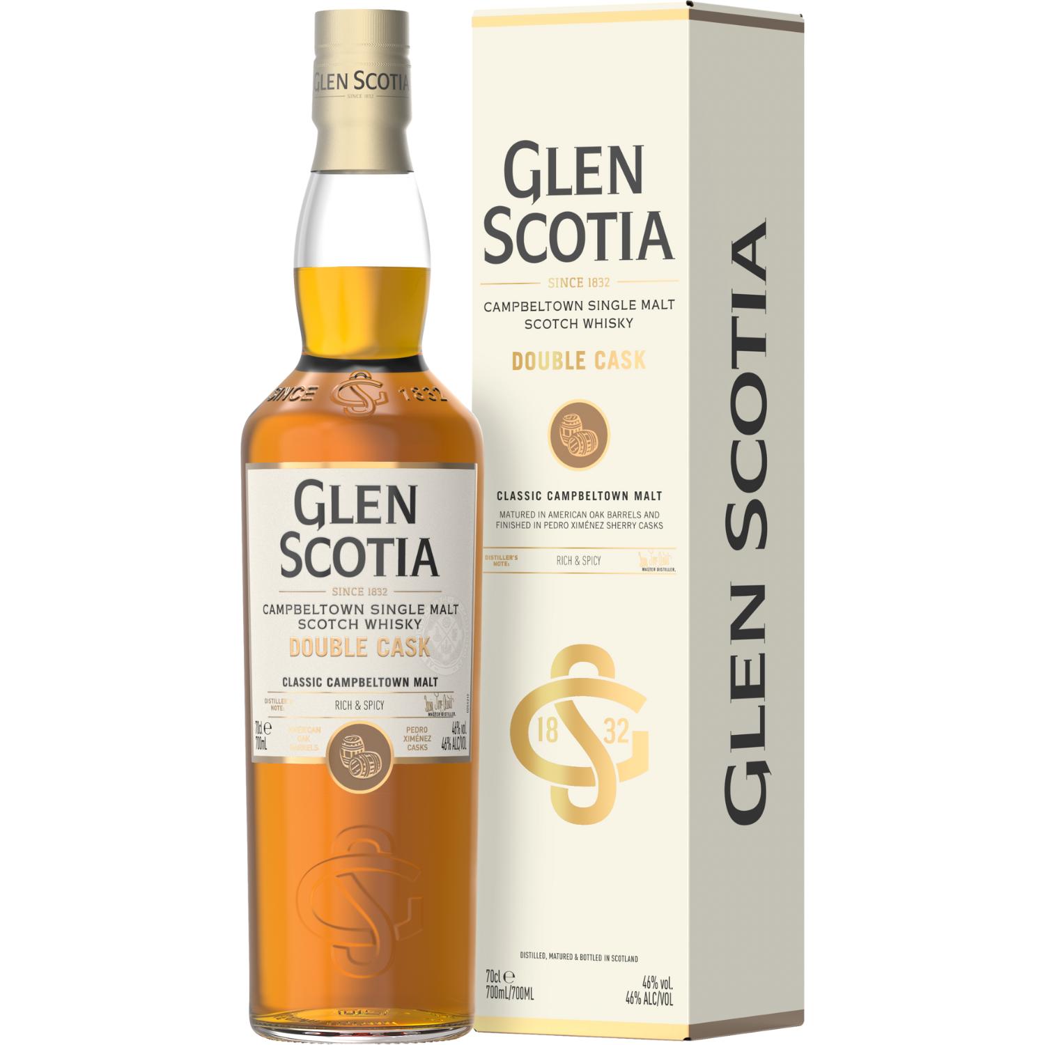 Glen Scotia Double Cask PX Cask Finish Campbeltown Single Malt Scotch Whisky