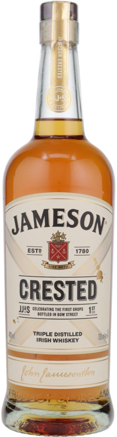 Jameson Crested Tripple Distilled Irish Whiskey