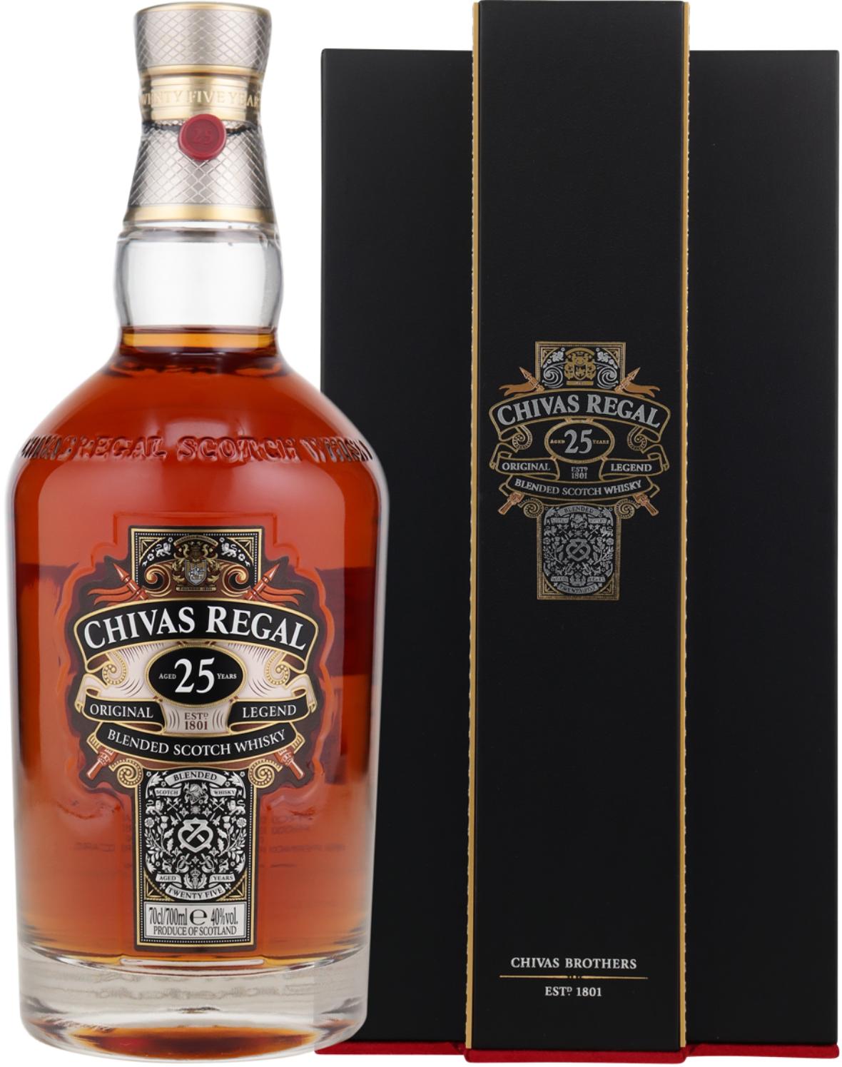 Chivas Regal 25 Year Old Blended Scotch Whisky