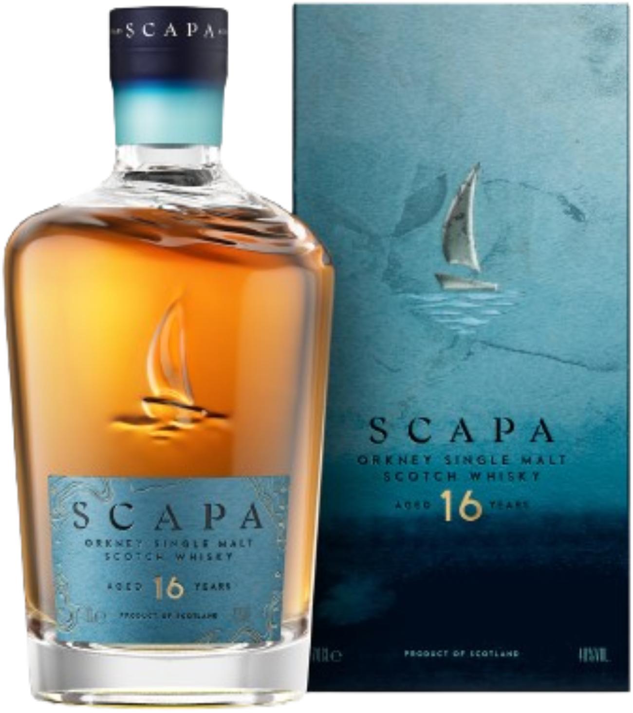 Scapa 16 Year Old Orkney Single Malt Scotch Whisky