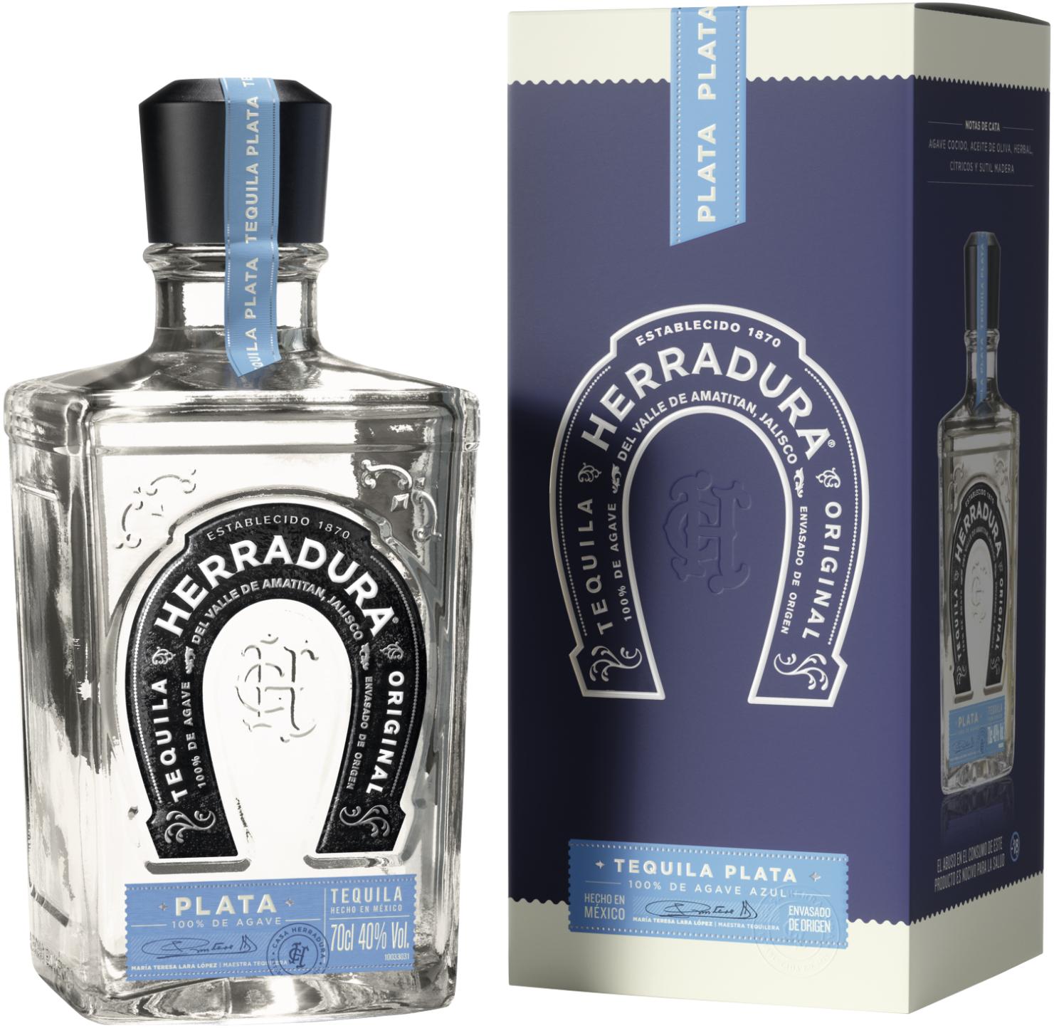 Tequila Herradura Plata 100% Agave (Blanco)