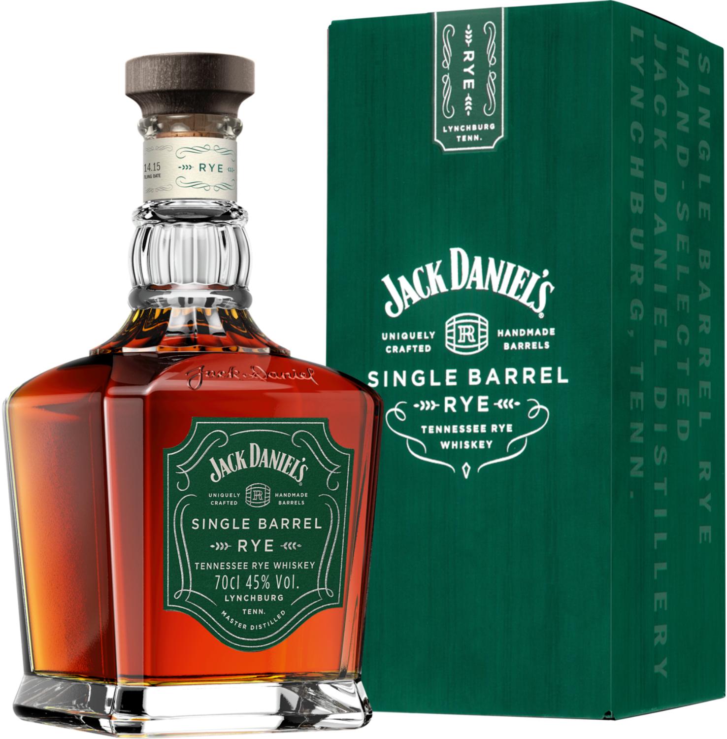 Jack Daniels Single Barrel Rye Tennessee Whiskey
