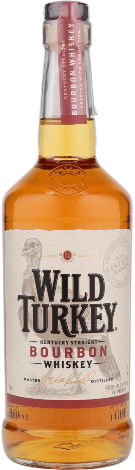 Wild Turkey 81 Proof Kentucky Straight Bourbon Whiskey