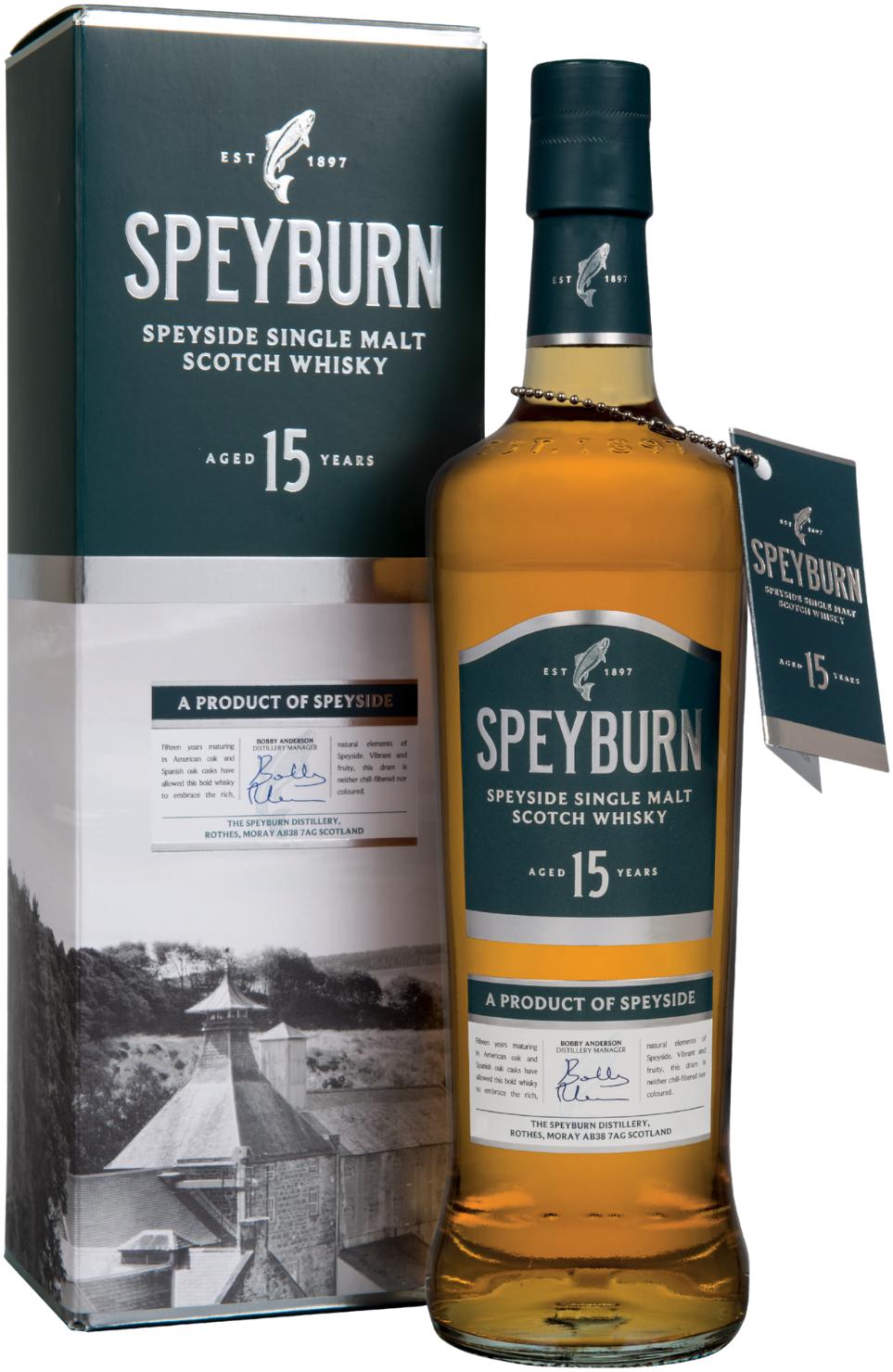 Speyburn 15 Year Old Speyside Single Malt Scotch Whisky