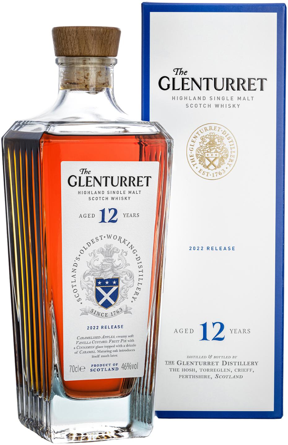 The Glenturret 12 Year Old Release 2022 Highland Single Malt Scotch Whisky