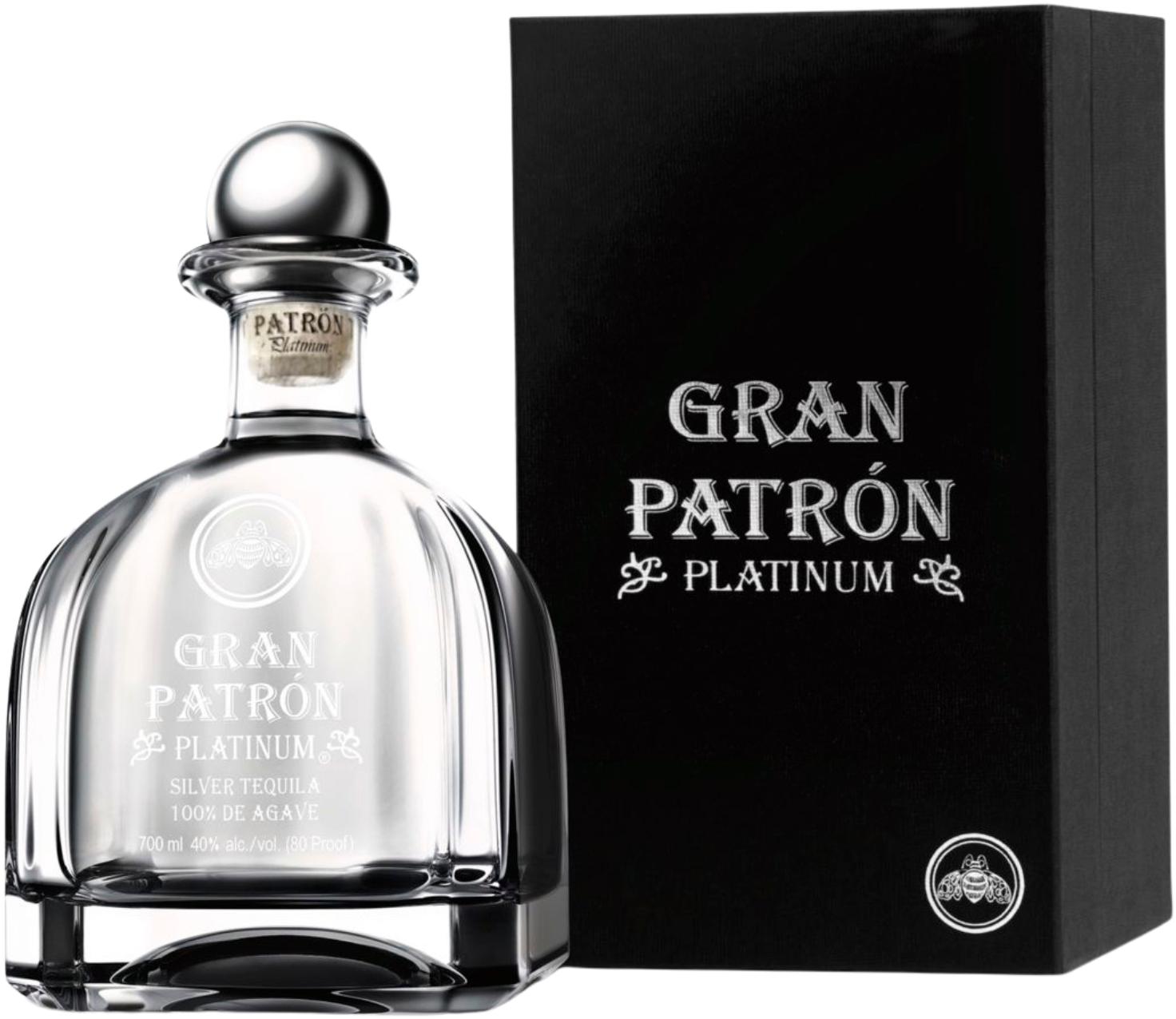 Tequila Gran Patron Platinum silver