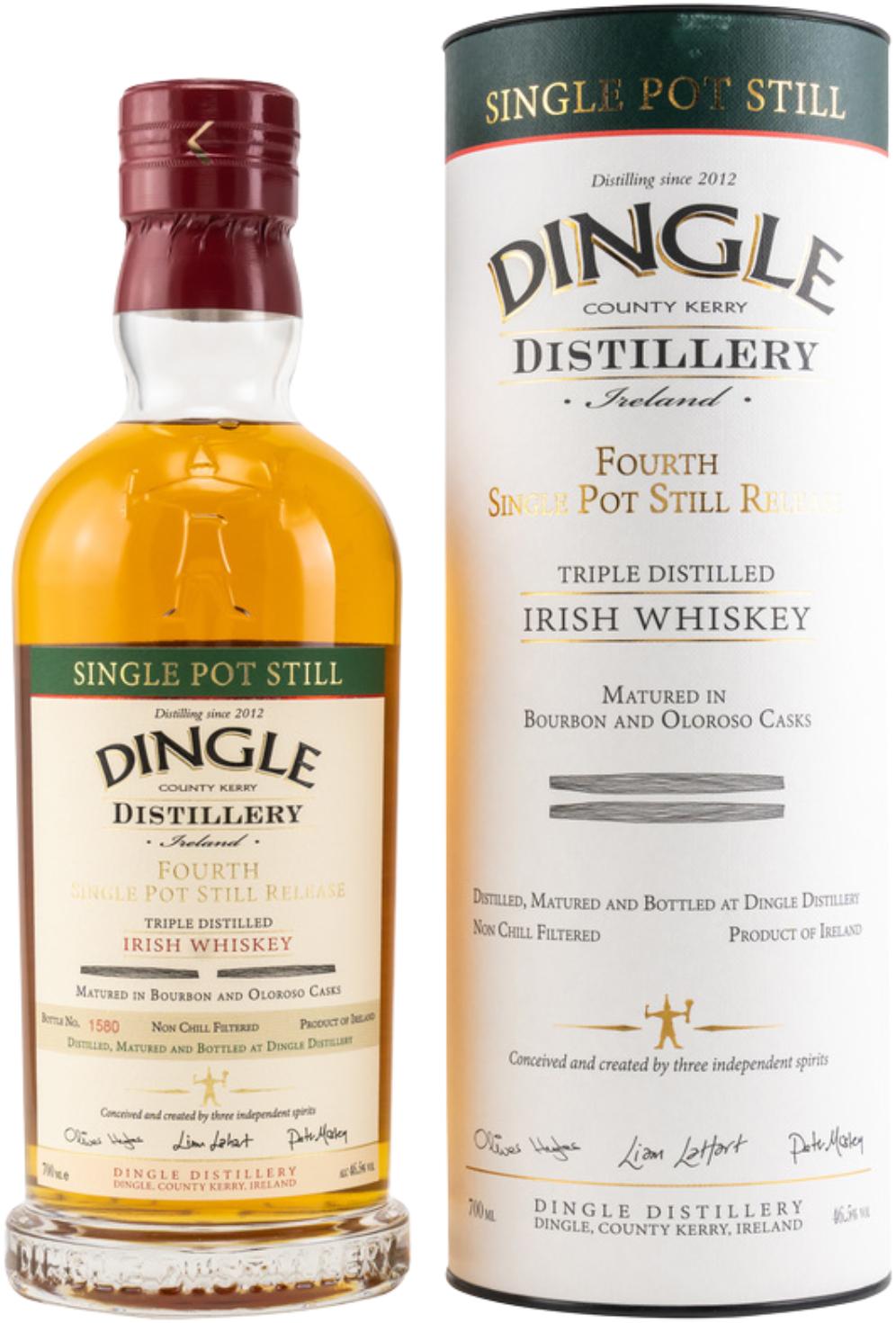 Dingle Fourth Single Pot Still Irish Whiskey