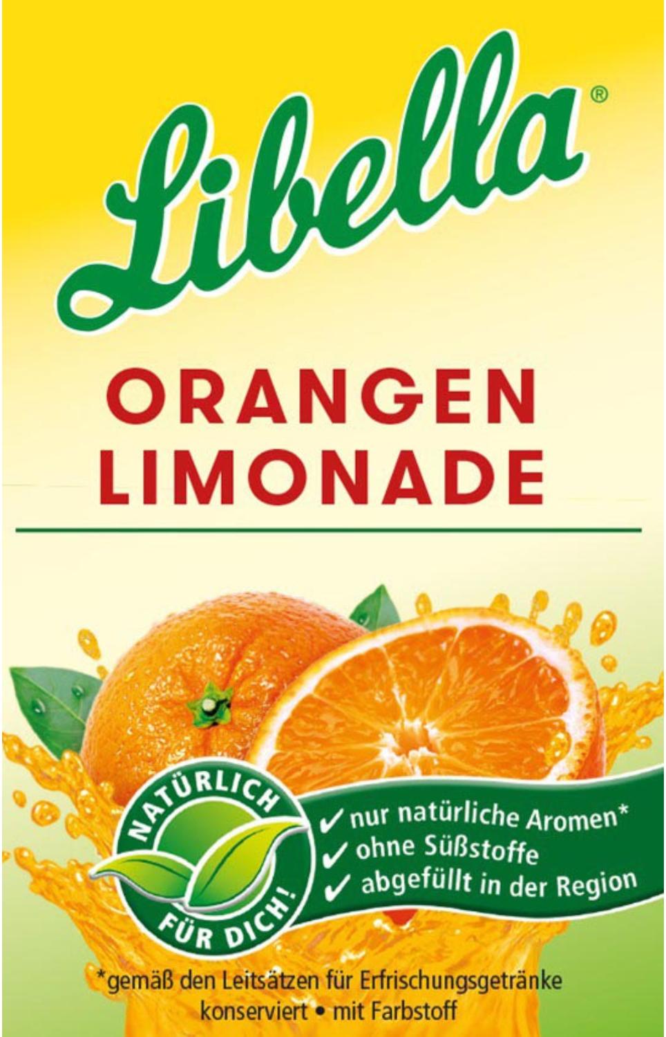 Libella Orangenlimonade       Postmix 65.00l Fertiggetränk