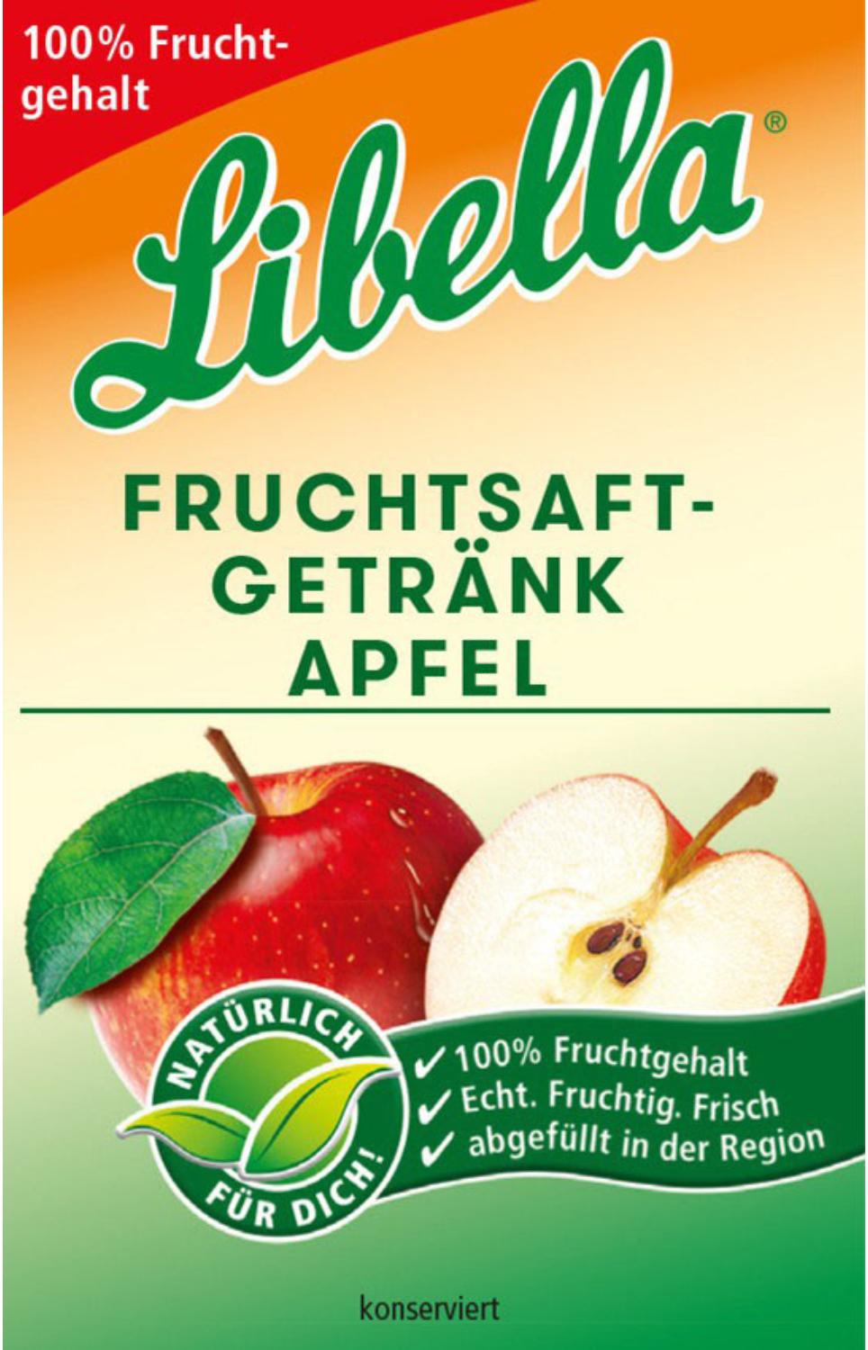 Libella Apfelsaft 100% Frucht Postmix 65.00l Fertiggetränk