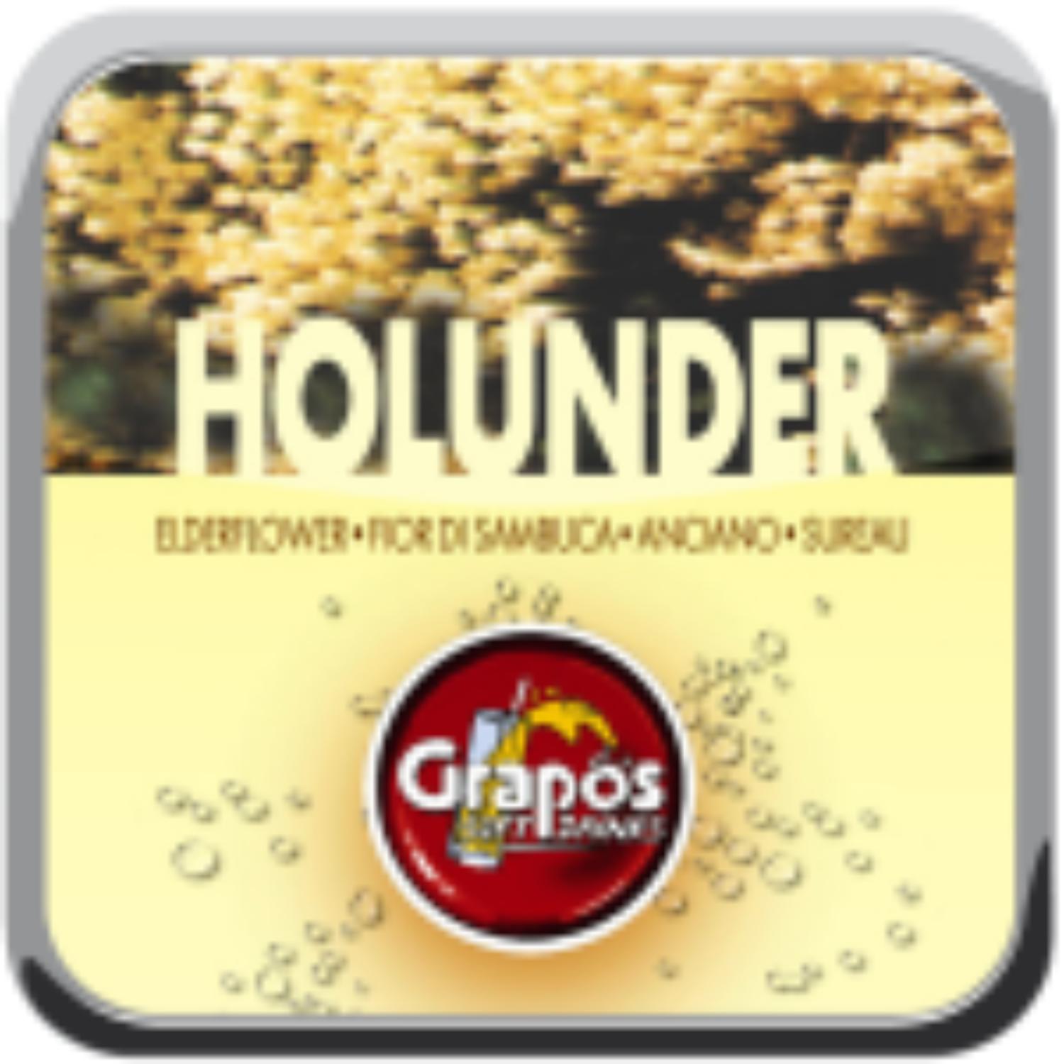 Grapos Holunder Postmix 65 Liter Fertiggetränk