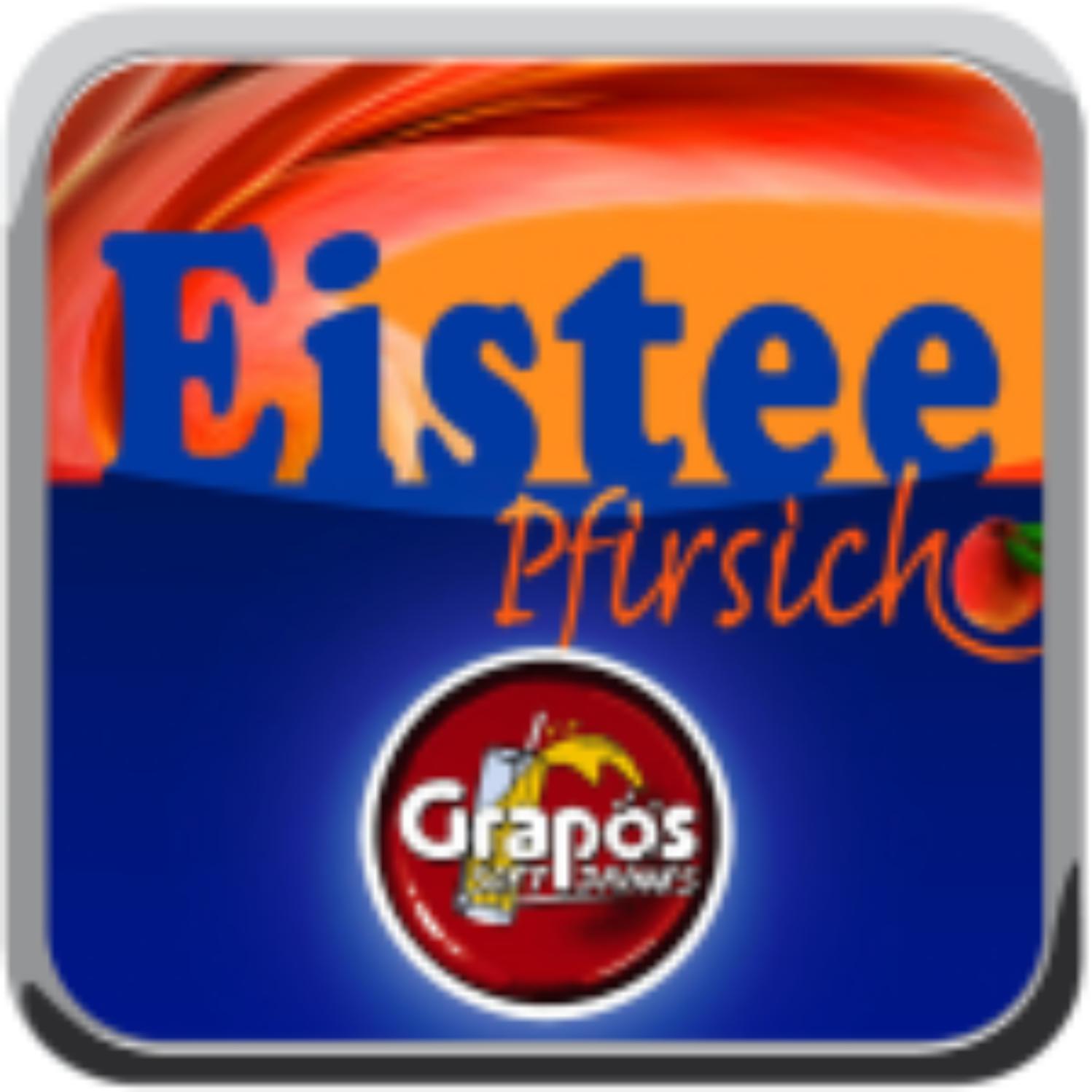 Grapos Eistee Pfirsich Postmix 65 Liter Fertiggetränk