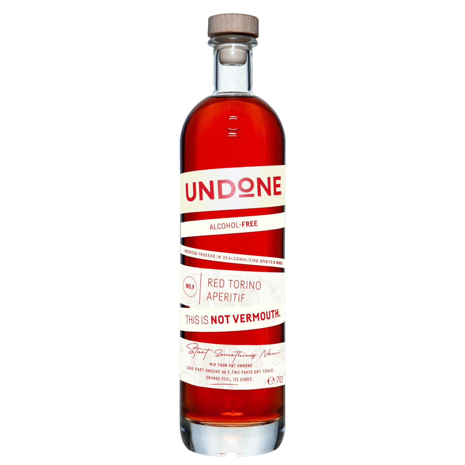 Undone No. 9 Red Torino       Aperitif Not Red Vermouth
