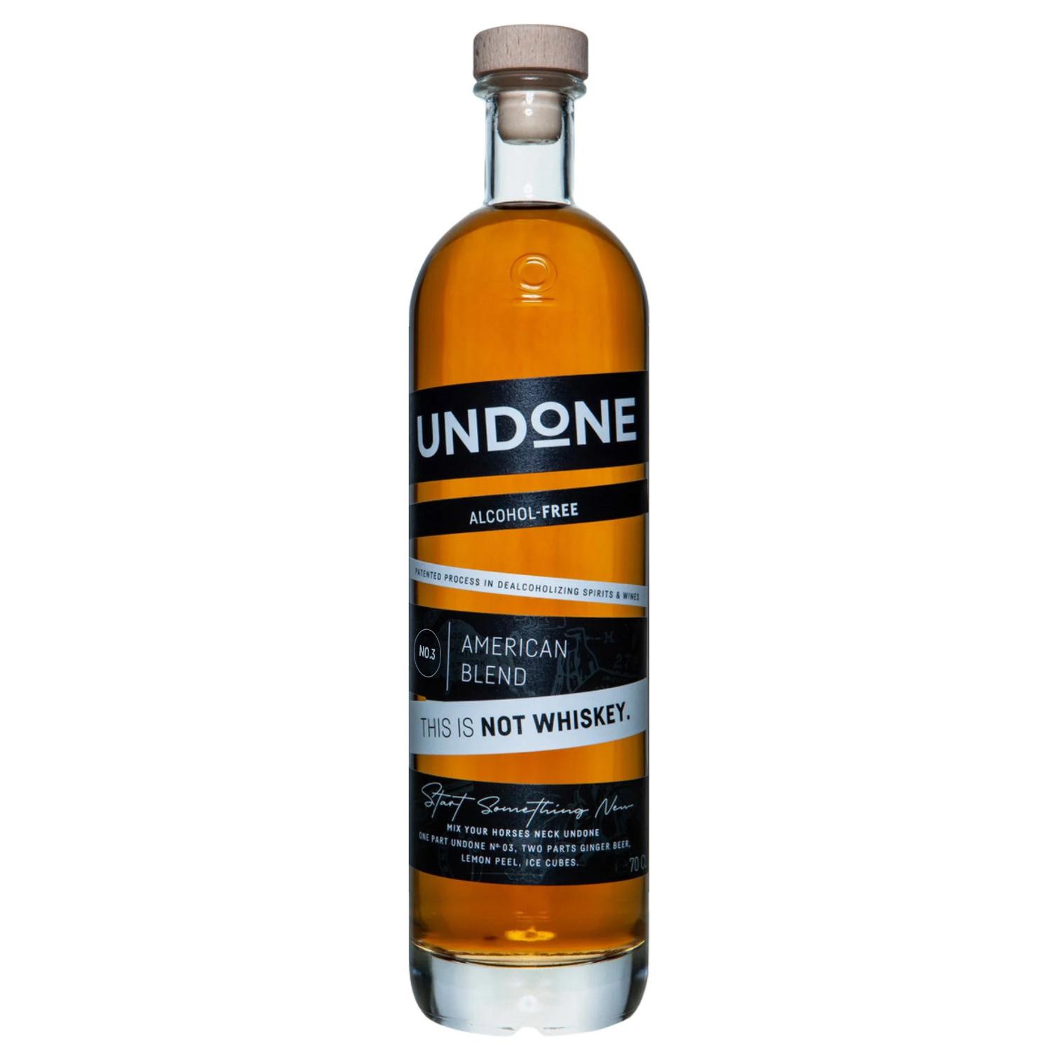 Undone No.3 American Blend Not Whiskey alkoholfrei
