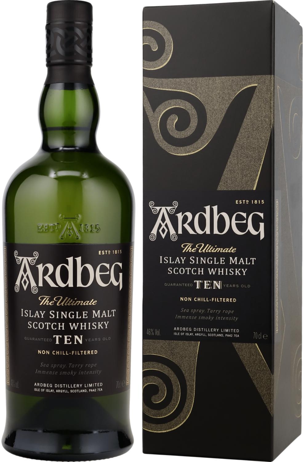 Ardbeg TEN Year Old Islay Single Malt Scotch Whisky