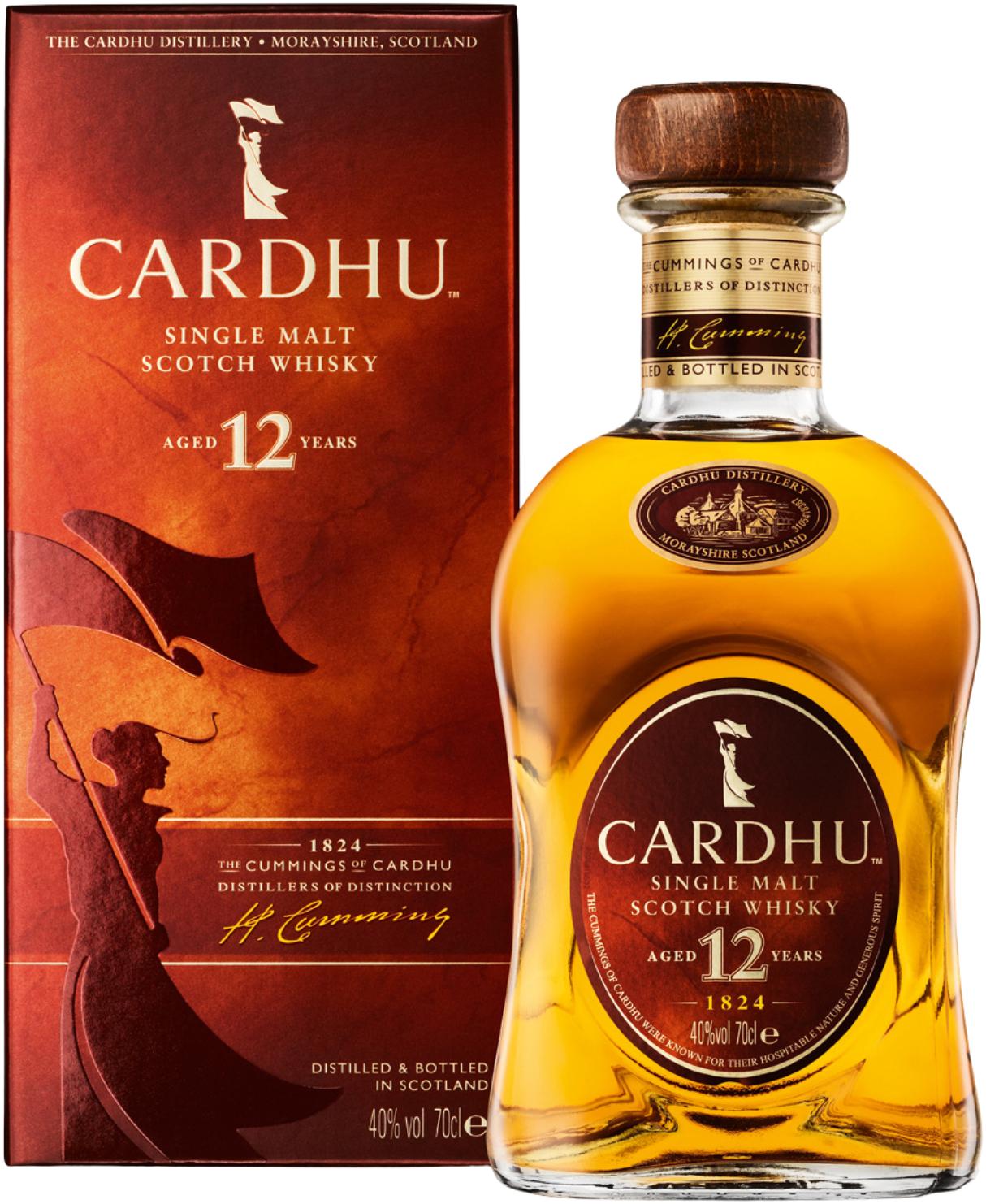 Cardhu 12 Year Old Highland Single Malt Scotch Whisky