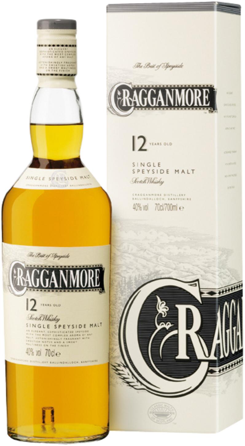 Cragganmore 12 Year Old Speyside Single Malt Scotch Whisky
