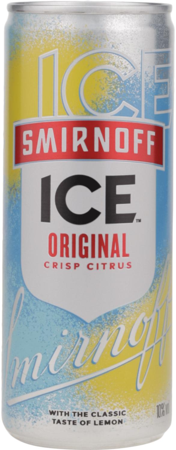 Smirnoff Ice Dose Vodka Mixed Drink Lemon