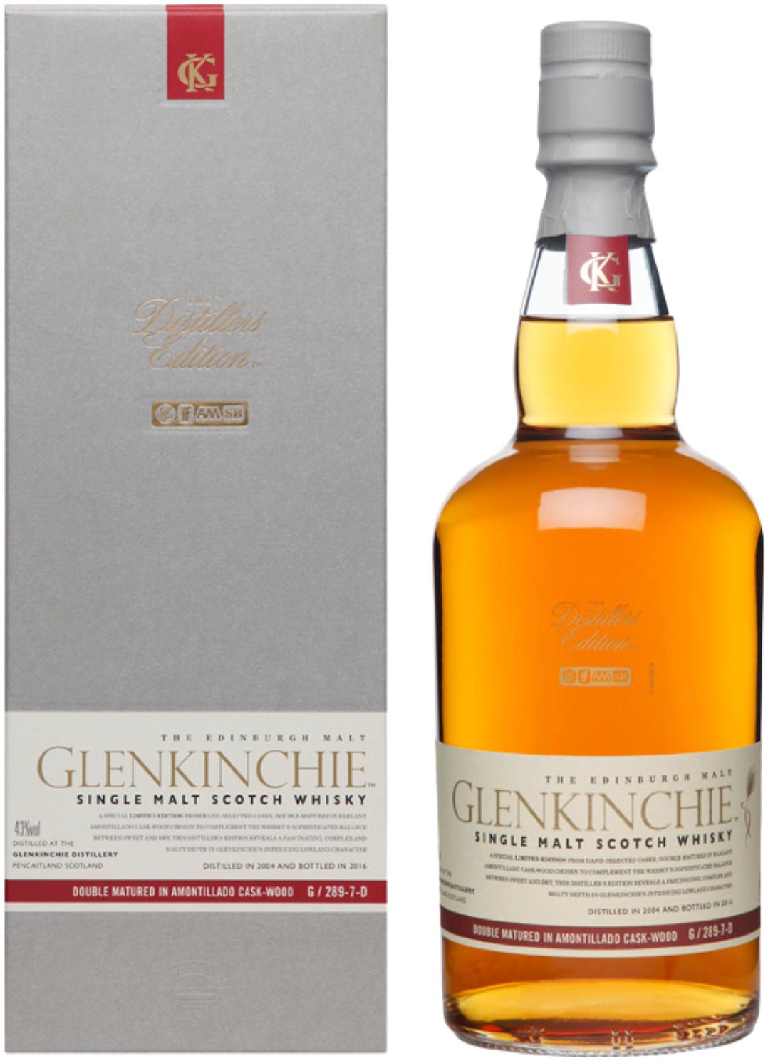 Glenkinchie Distillers Edition 2015 Lowland Single Malt Scotch Whisky