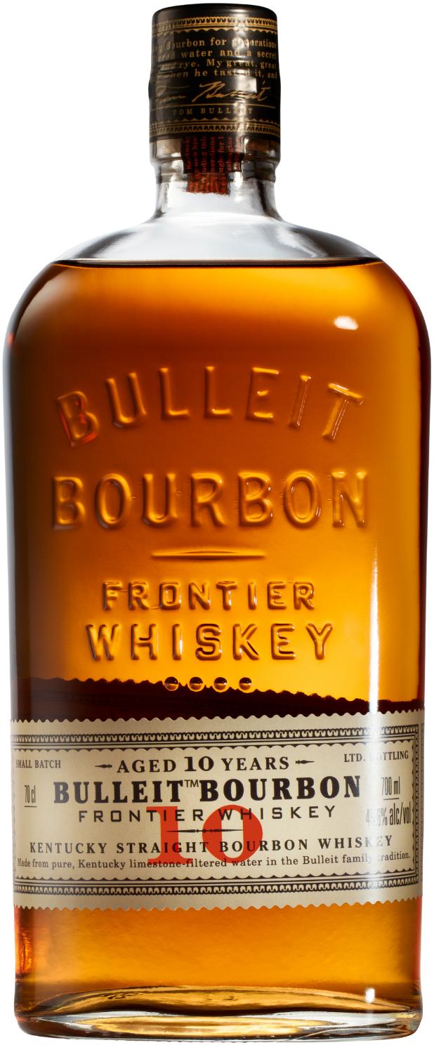 Bulleit Bourbon 10 Years Frontier Whiskey Kentucky Straight Bourbon