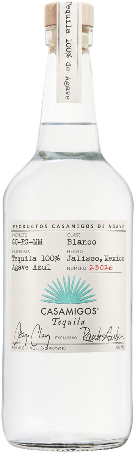 Tequila Casamigos Blanco 100% Agave Azul